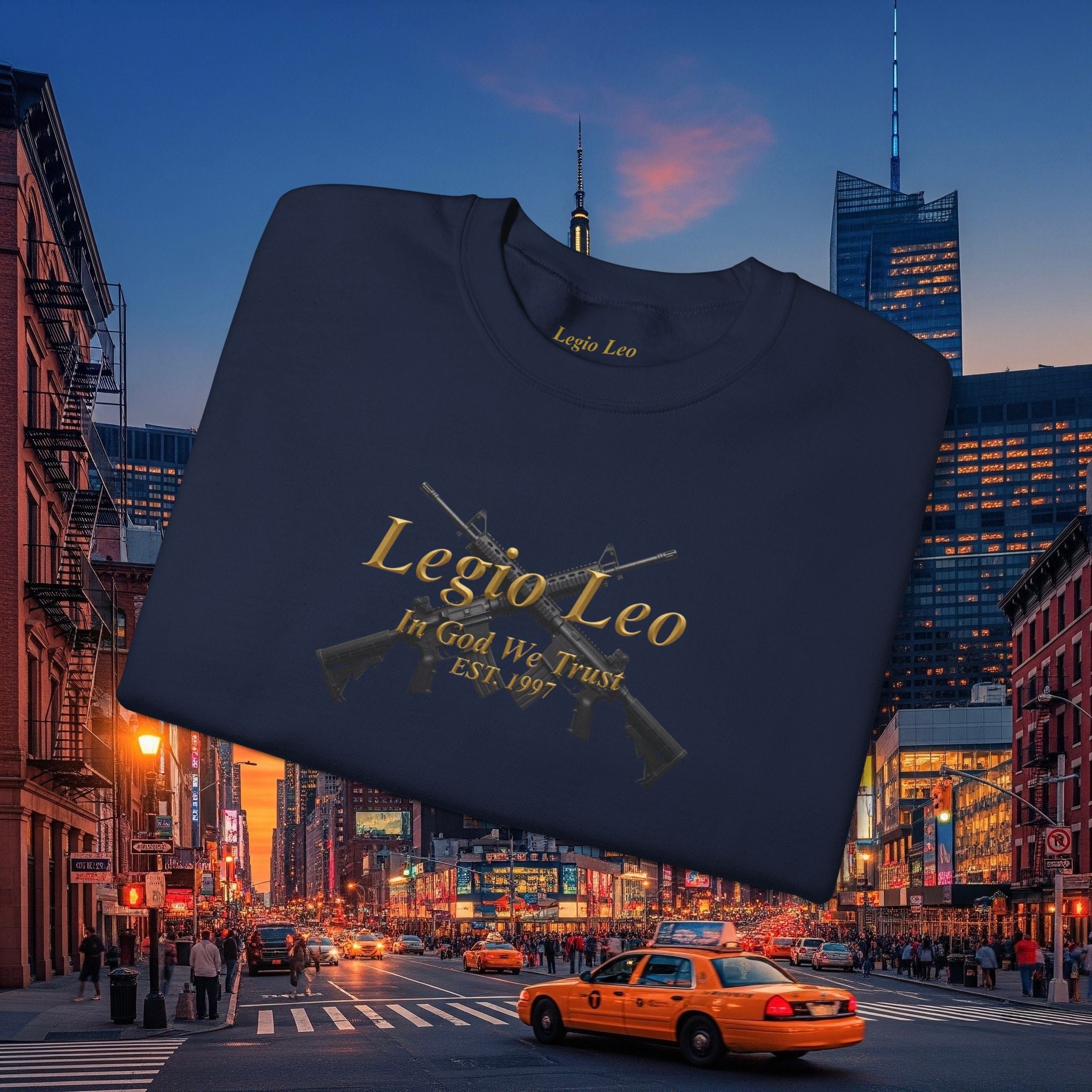 Legio Leo Crewneck Sweatshirt | Legio Leo Warrior Sweatshirt