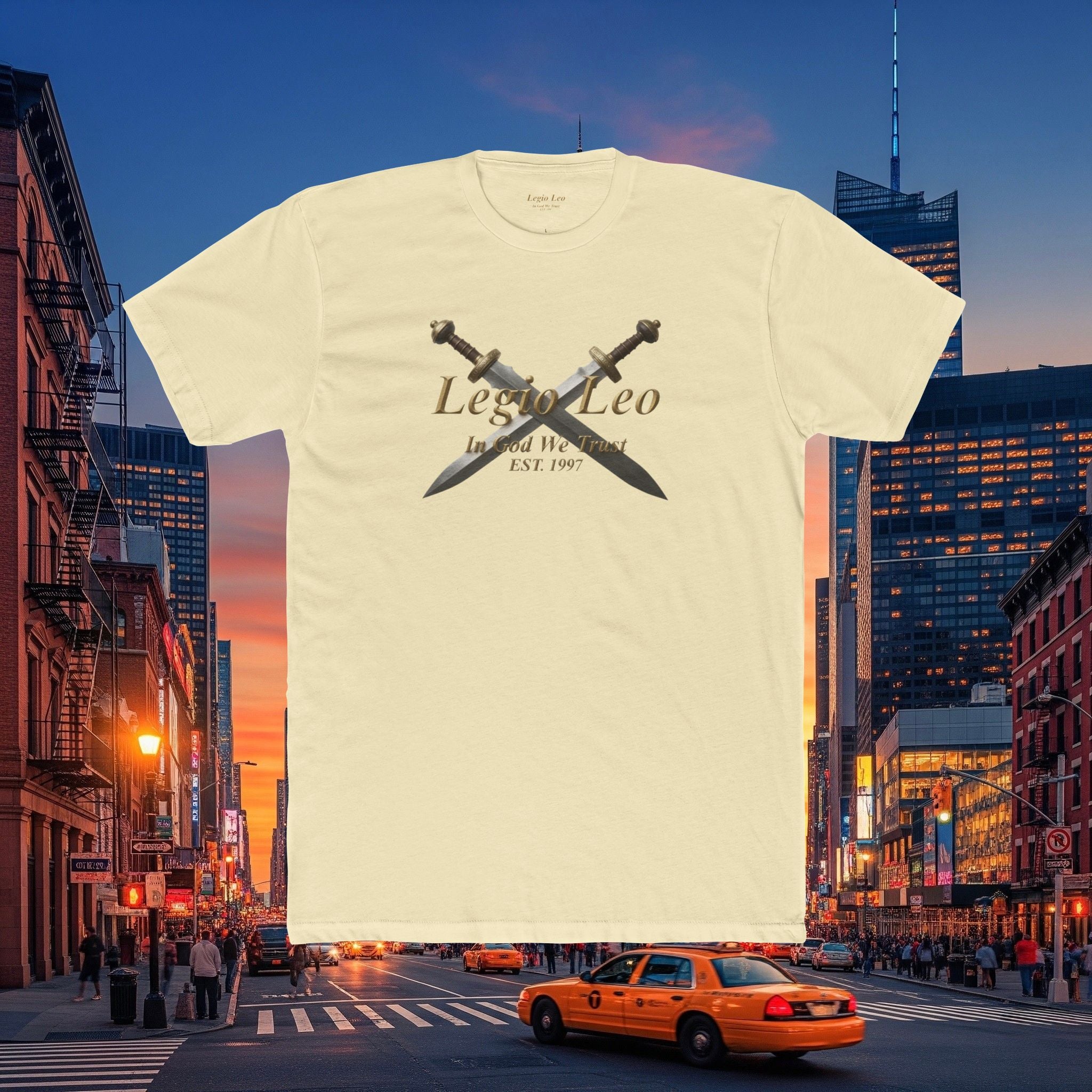 Gladius Tee — 'Roman Gladius' Crossed Swords Graphic Shirt