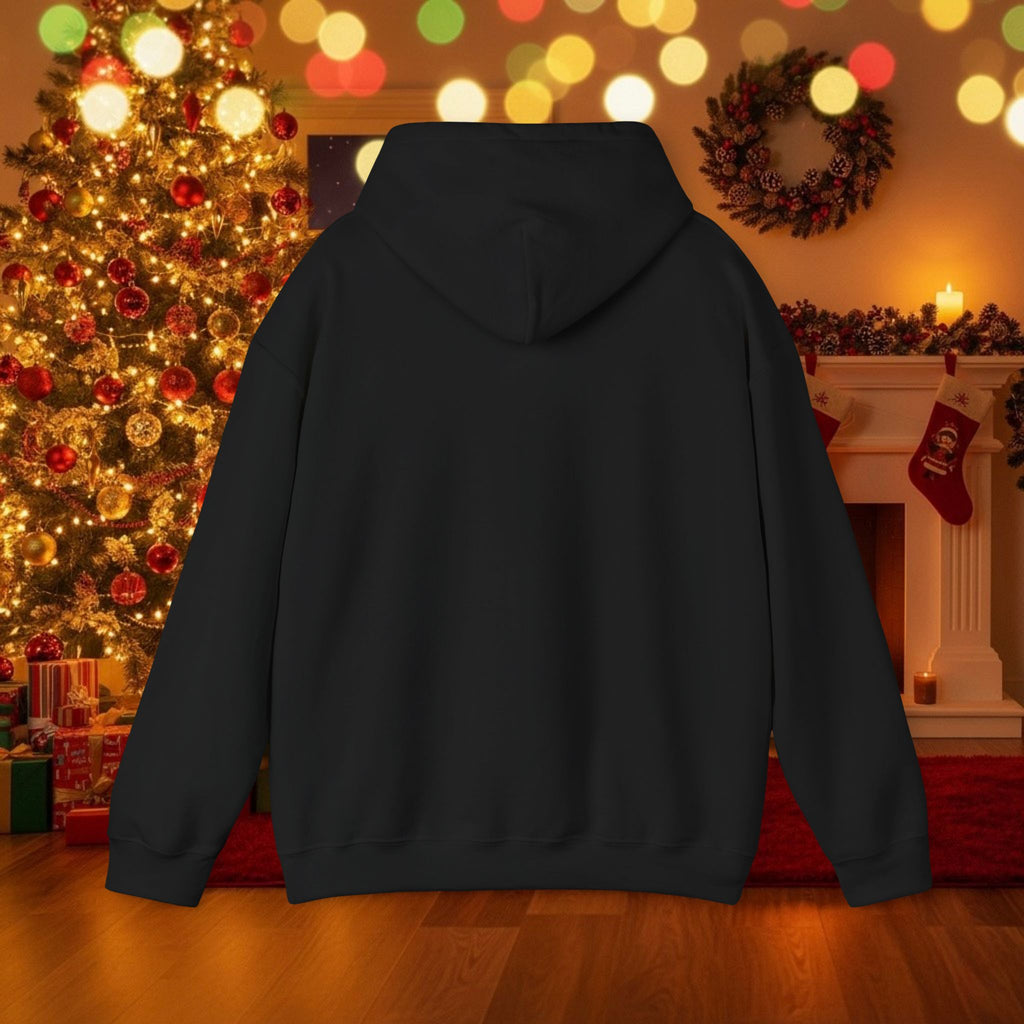 Christmas Holiday DZ Royal Cozy Unisex Hooded Sweatshirt