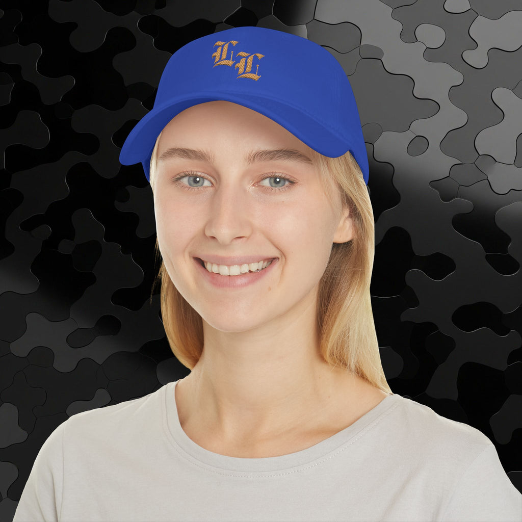 Low Profile Baseball Cap Old English 'LL' Embroidery