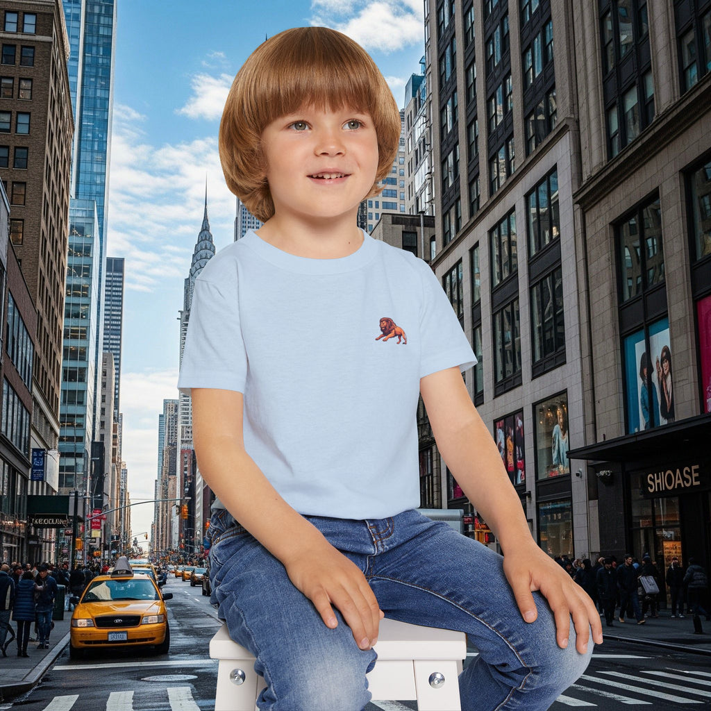 Toddler T‑Shirt — Legio Leo for Kids(Grown Lion)