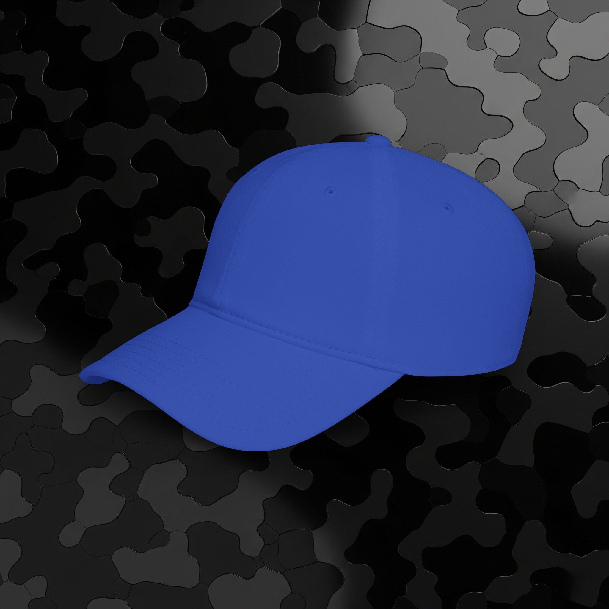 Low Profile Baseball Cap Old English side Embroidery