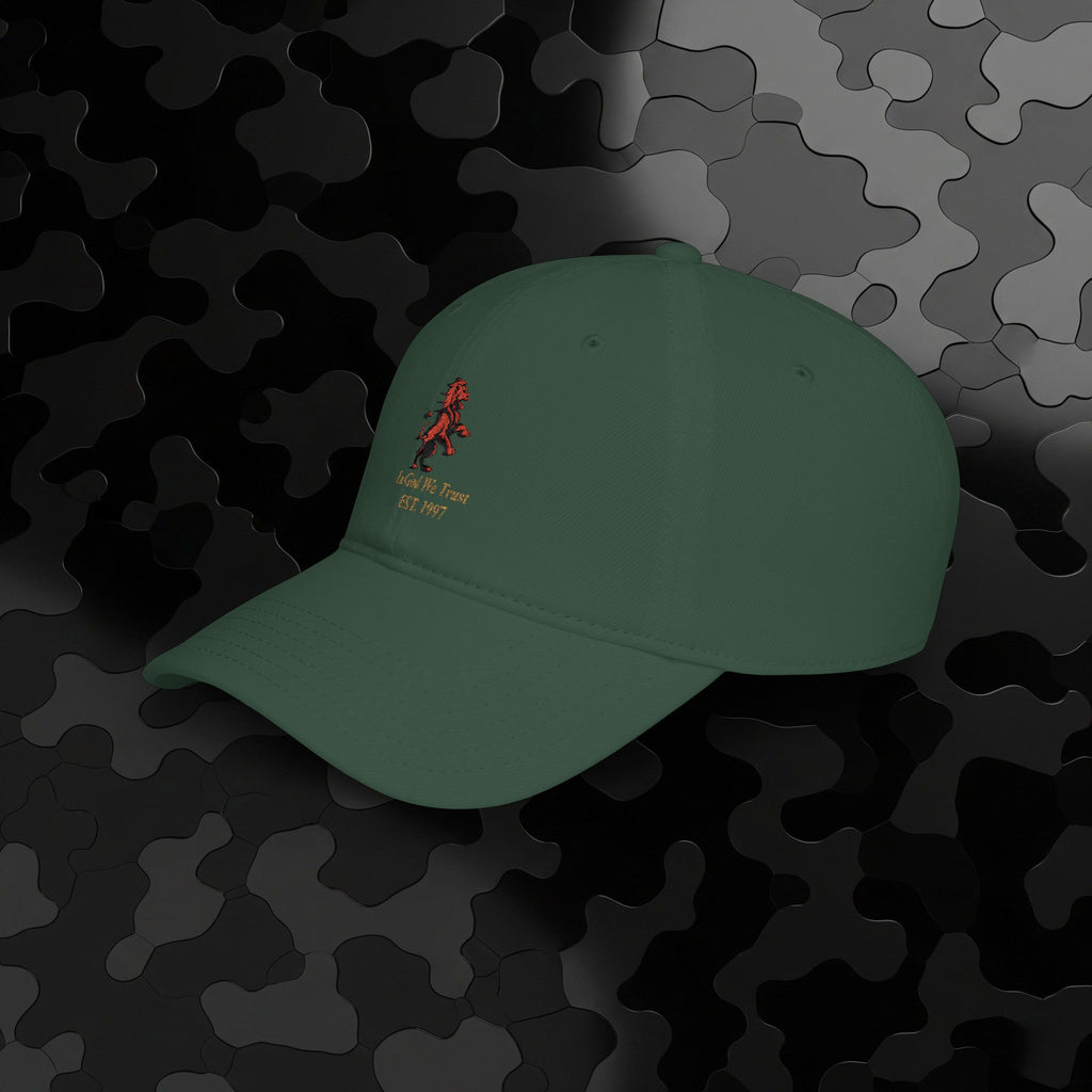Low Profile Baseball Cap Classic Lion Logo Embroidery