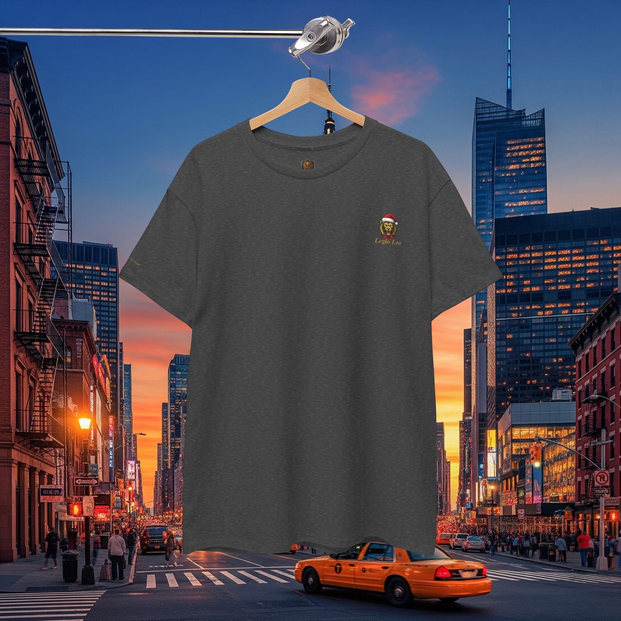 Christmas Holiday Legio Leo by DZ Royal Casual Cotton Tee