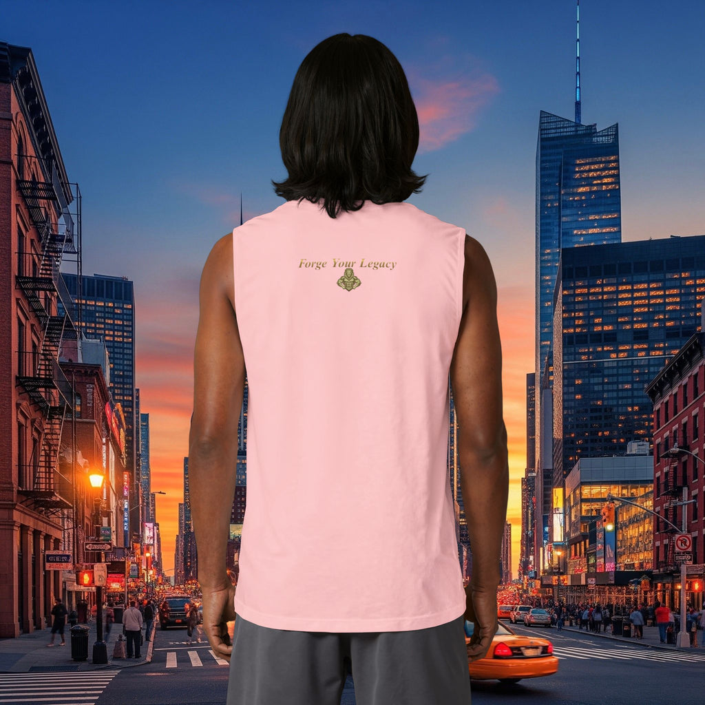 Lion 'Forge Your Legacy' Muscle Tank — Inspirational Athletic Tank Top