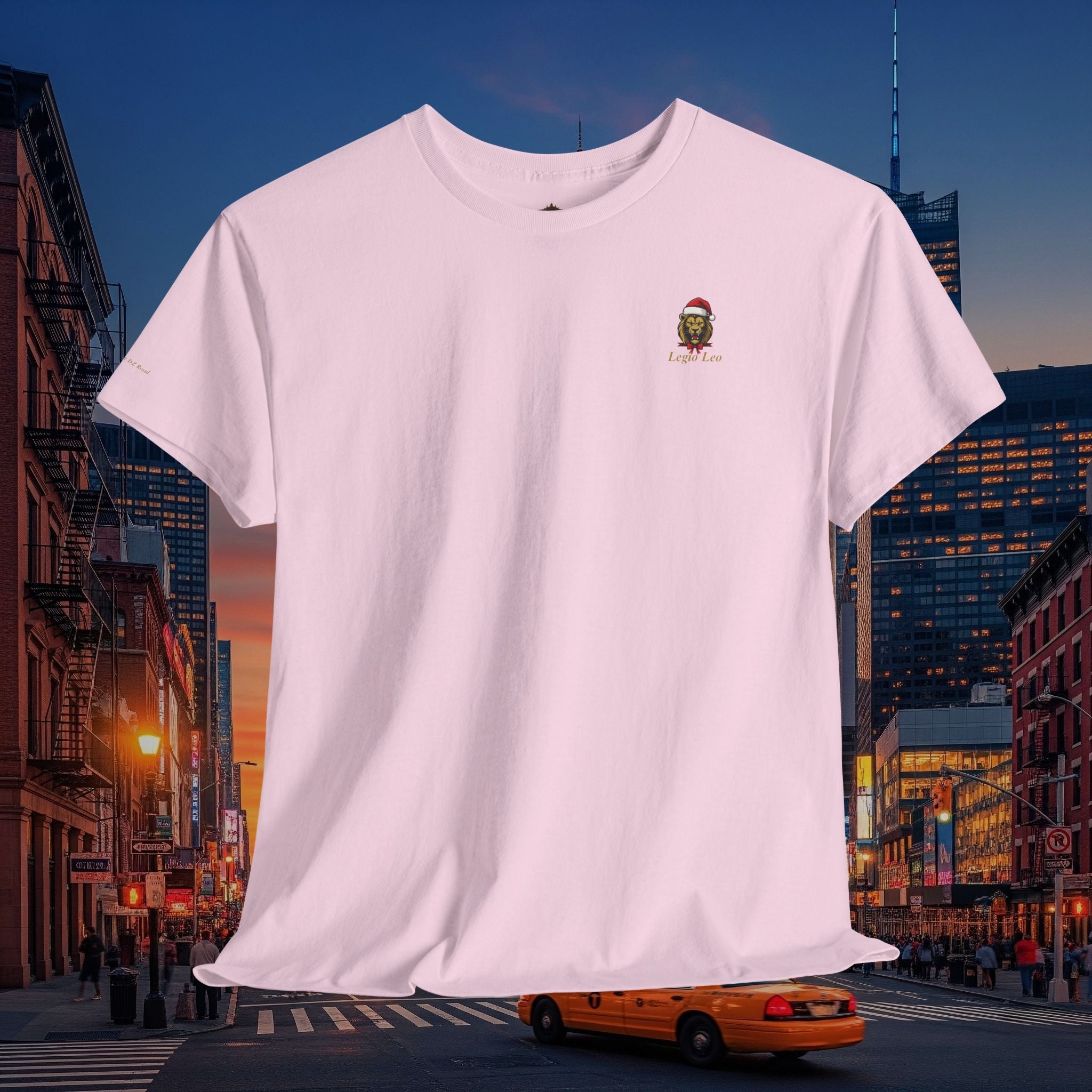 Christmas Holiday Legio Leo by DZ Royal Casual Cotton Tee