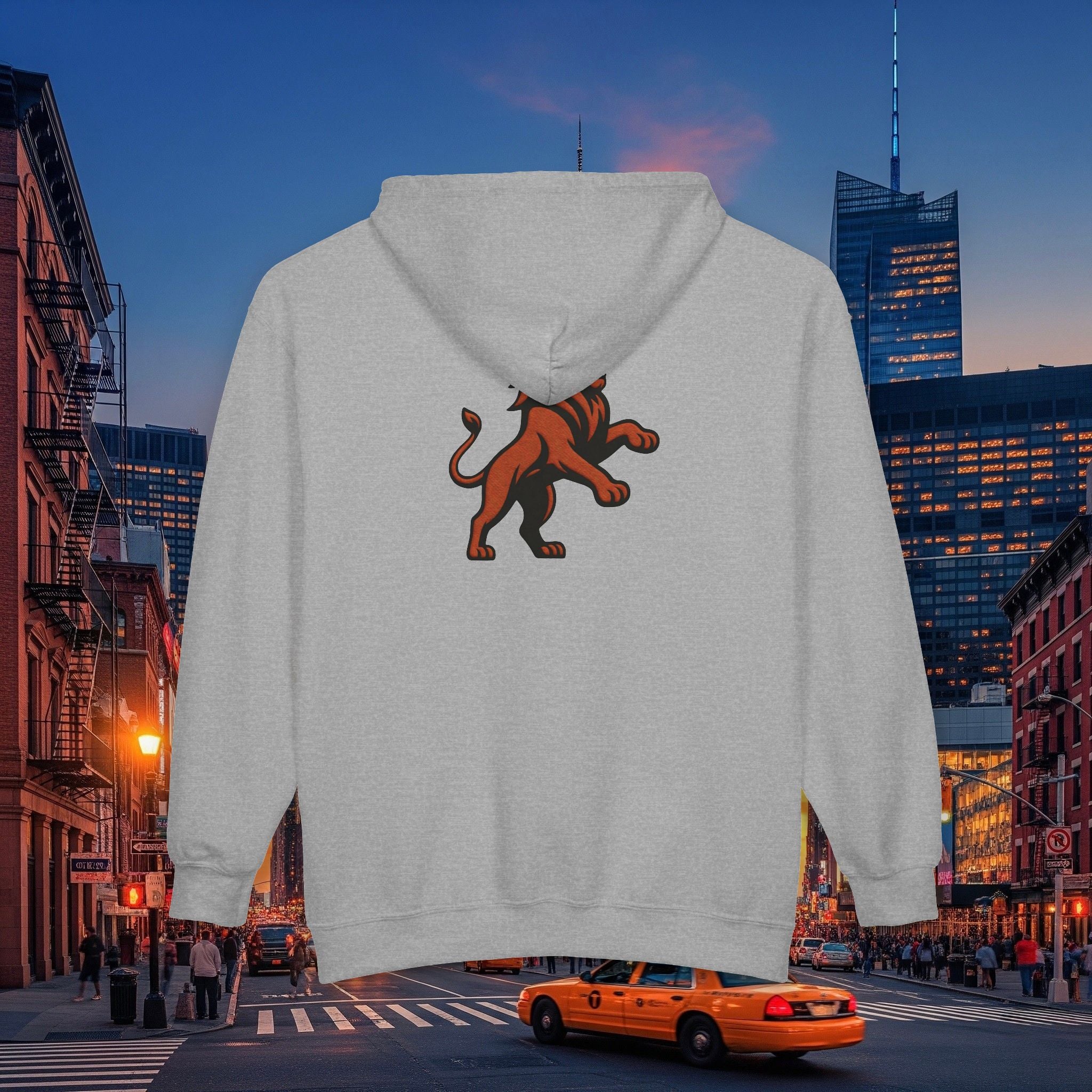 Legio Leo Zip Hoodie | Large Lion Emblem