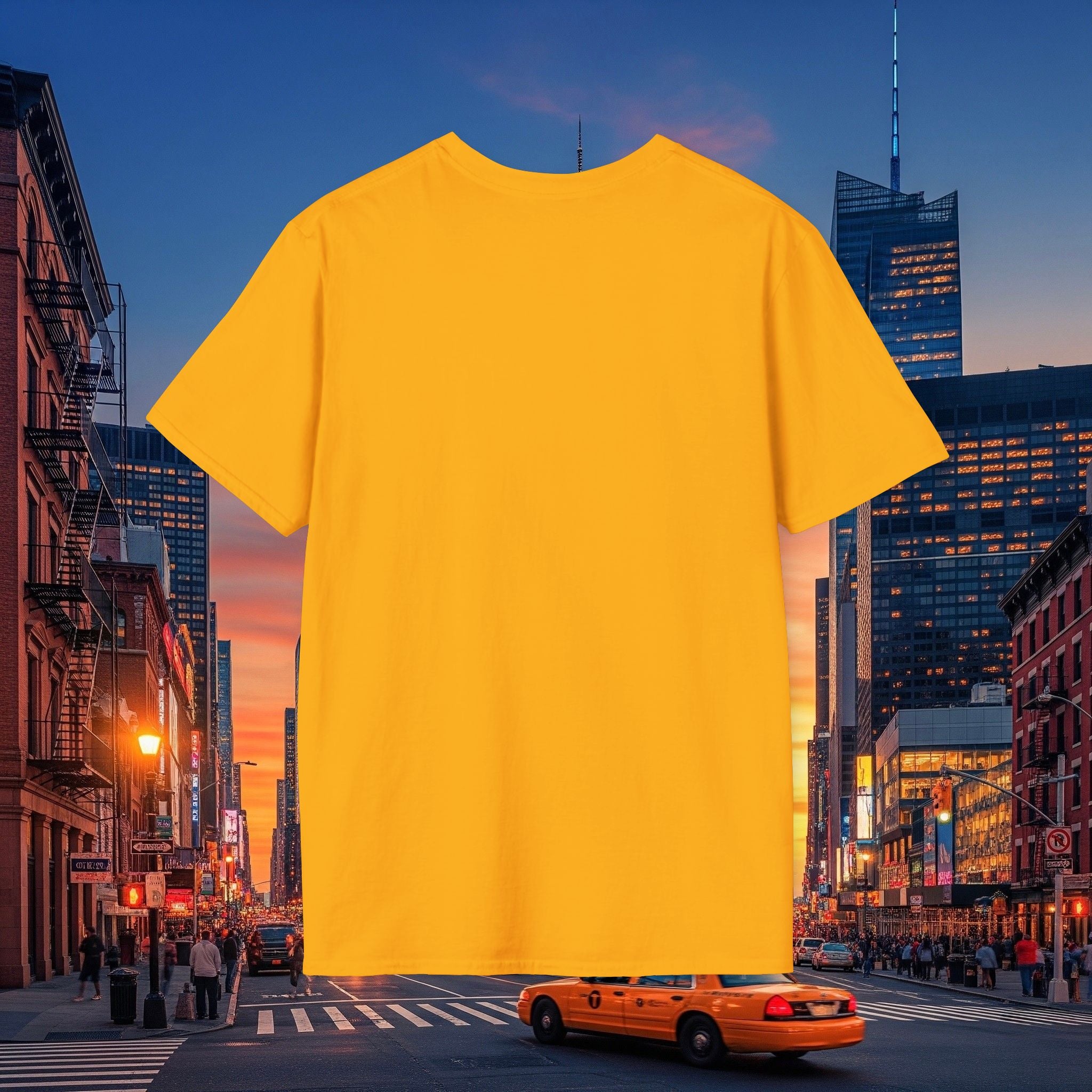 Plain T‑Shirt — Classic Basic Crewneck Tee