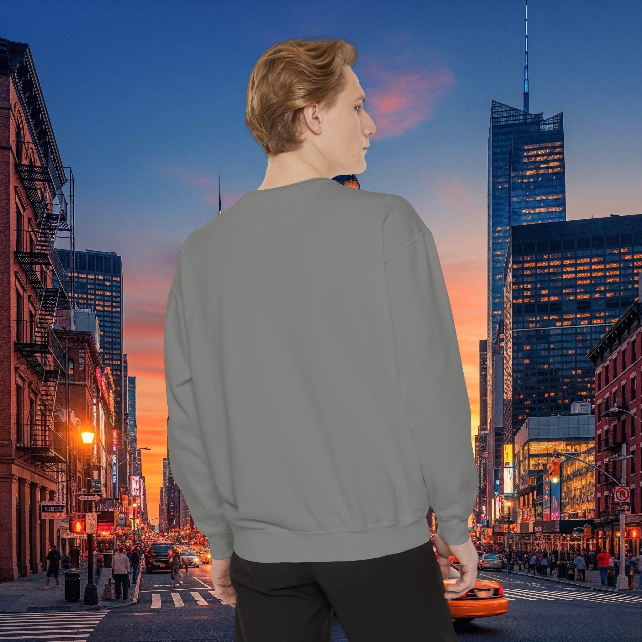Legio Leo Sweatshirt – Minimal Gold Script Battle Ready Lions Crewneck