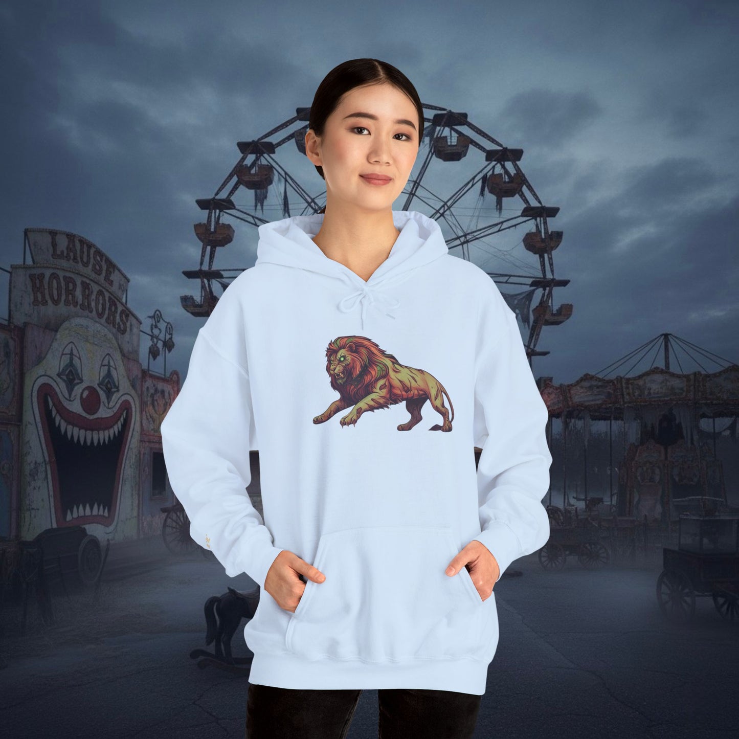 Undead Legio Leo by DZ Royal Hoodie |Halloween Edition