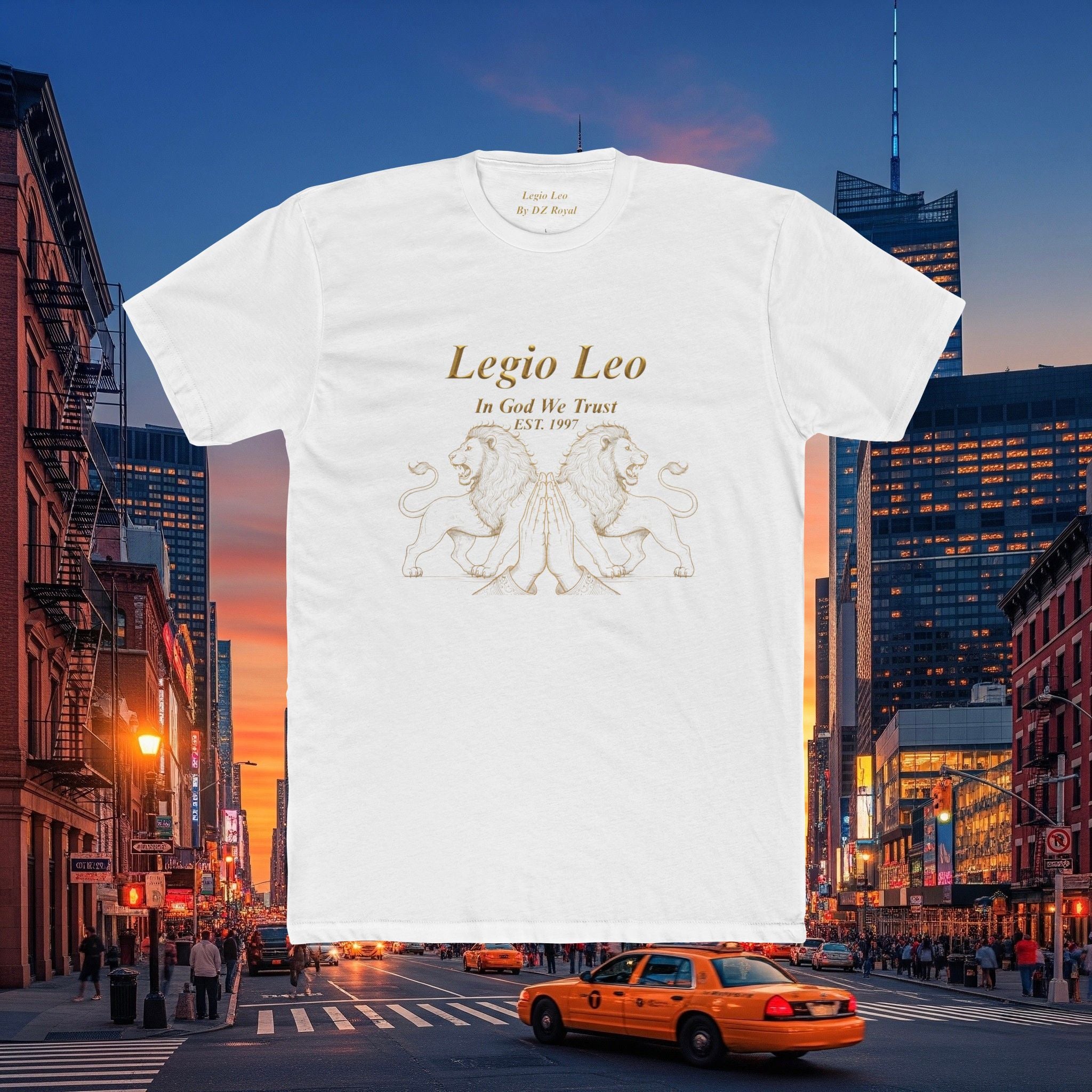 Legio Leo Cotton Crew Tee | Guardian Design