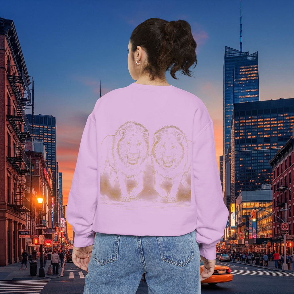 Legio Leo Sweatshirt – Minimal Gold Script Brothers 4 Life  Crewneck