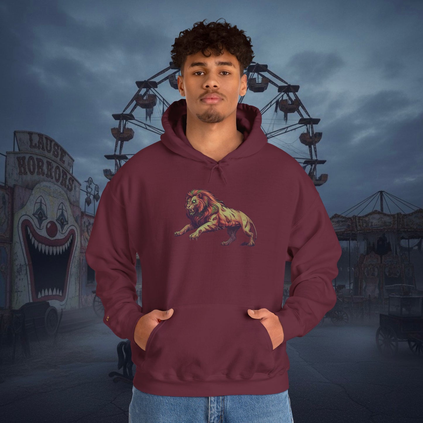 Undead Legio Leo by DZ Royal Hoodie |Halloween Edition