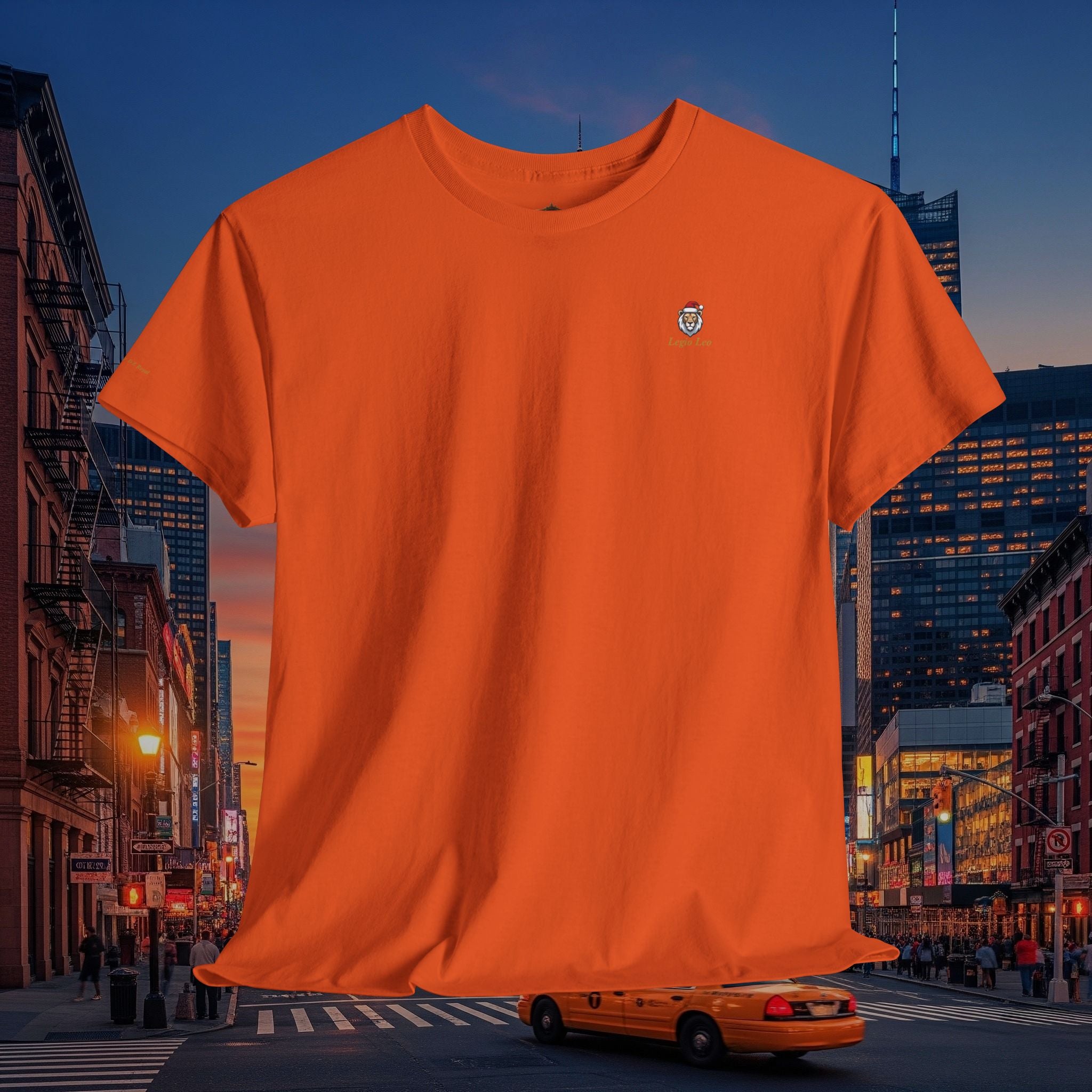 Christmas Holiday Legio Leo by DZ Royal Casual Cotton Tee