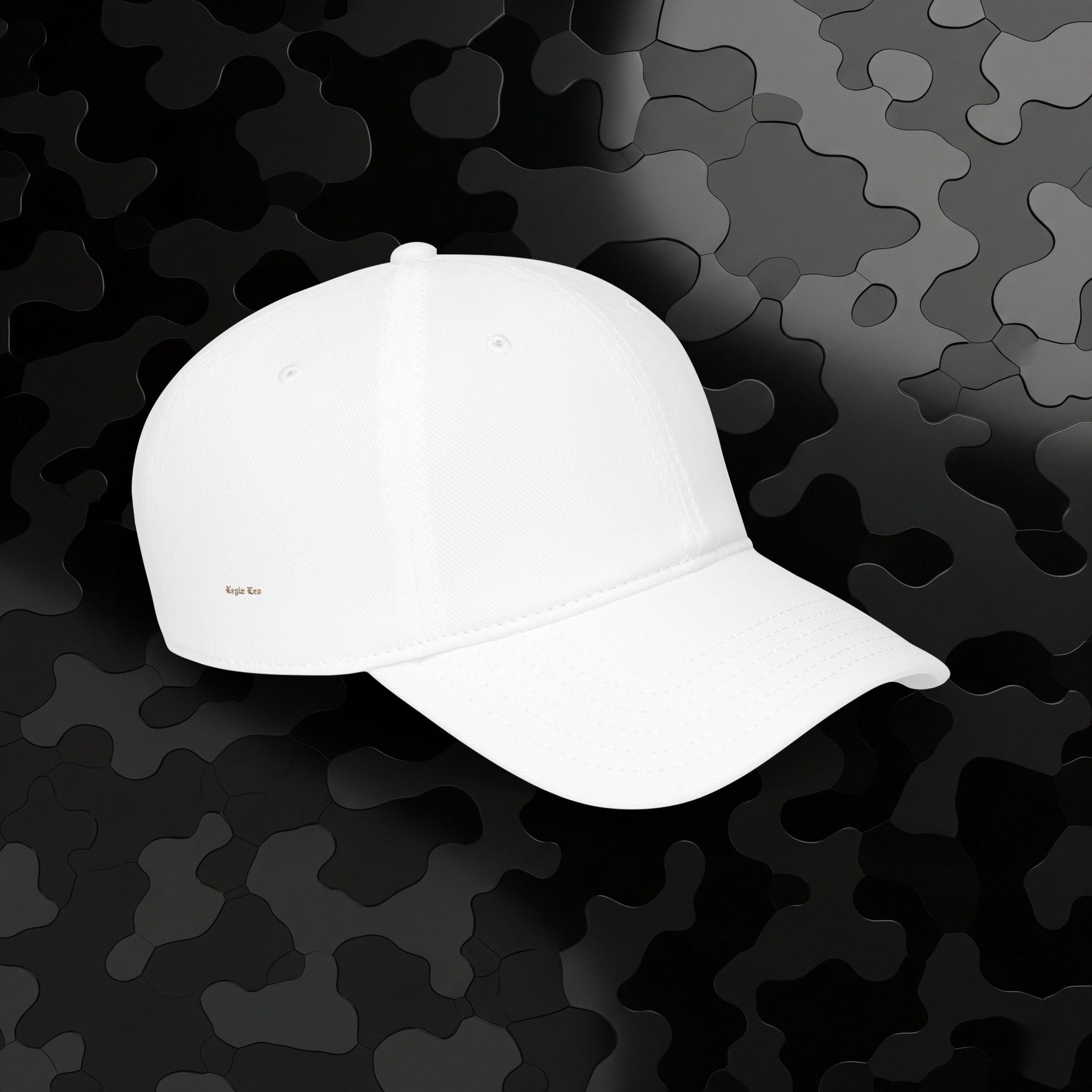 Low Profile Baseball Cap Old English side Embroidery