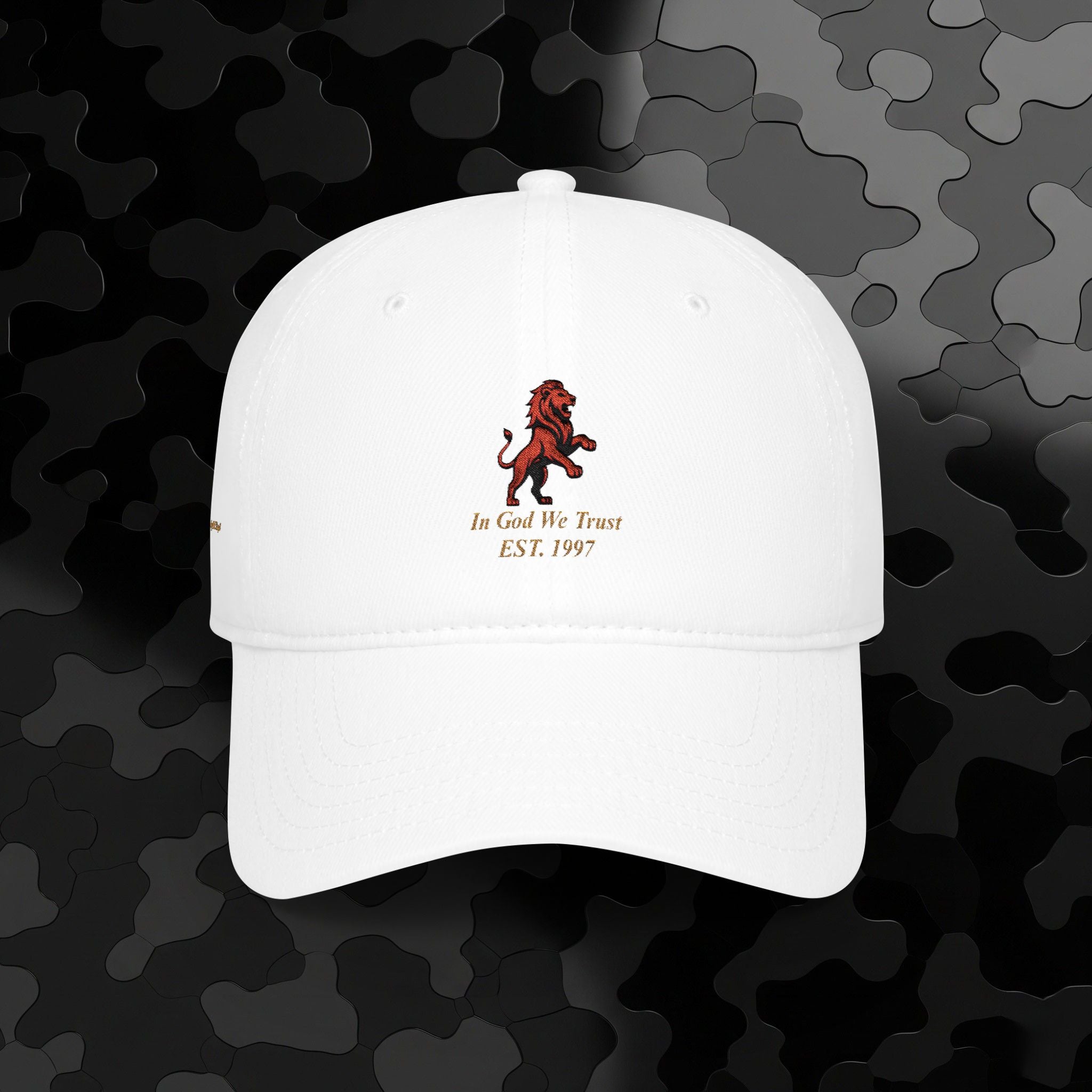 Low Profile Baseball Cap Classic Lion Logo Embroidery
