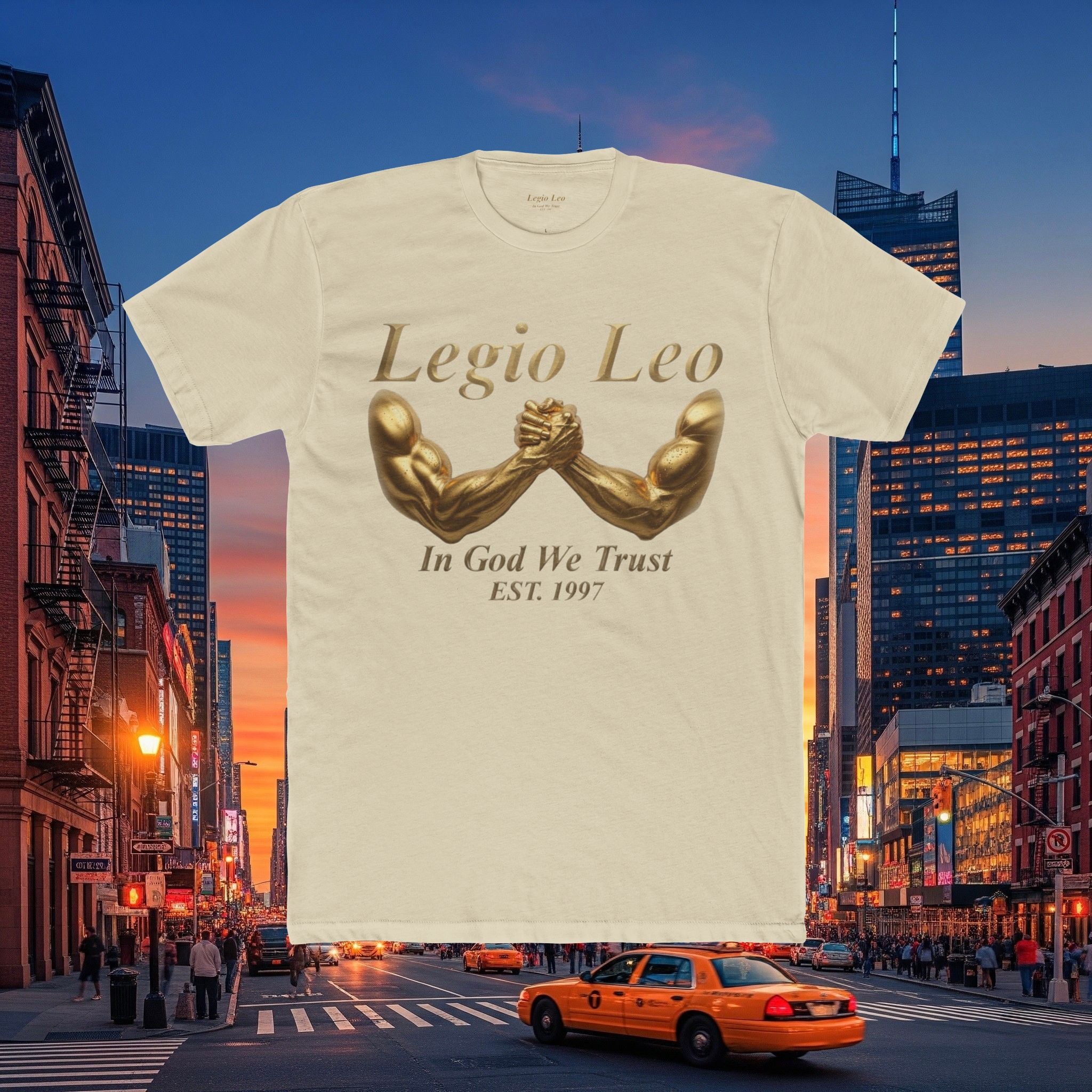 T‑Shirt — 'Legio Leo and In God We Trust Show of Strength Tee