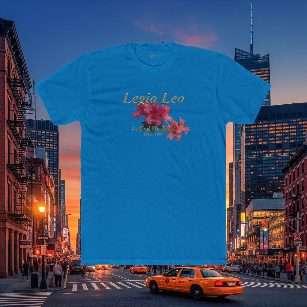 Floral Tee — "Legia Leo Azalea Flowers" Astrology Shirt