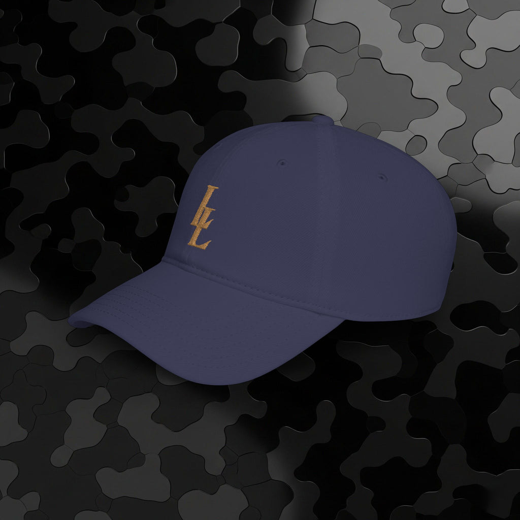 Low Profile Baseball Cap Overlapping 'LL' Embroidery
