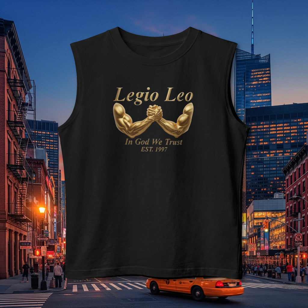 Legio Leo | Unisex Jersey Muscle Tank ‘Show Of Strength’