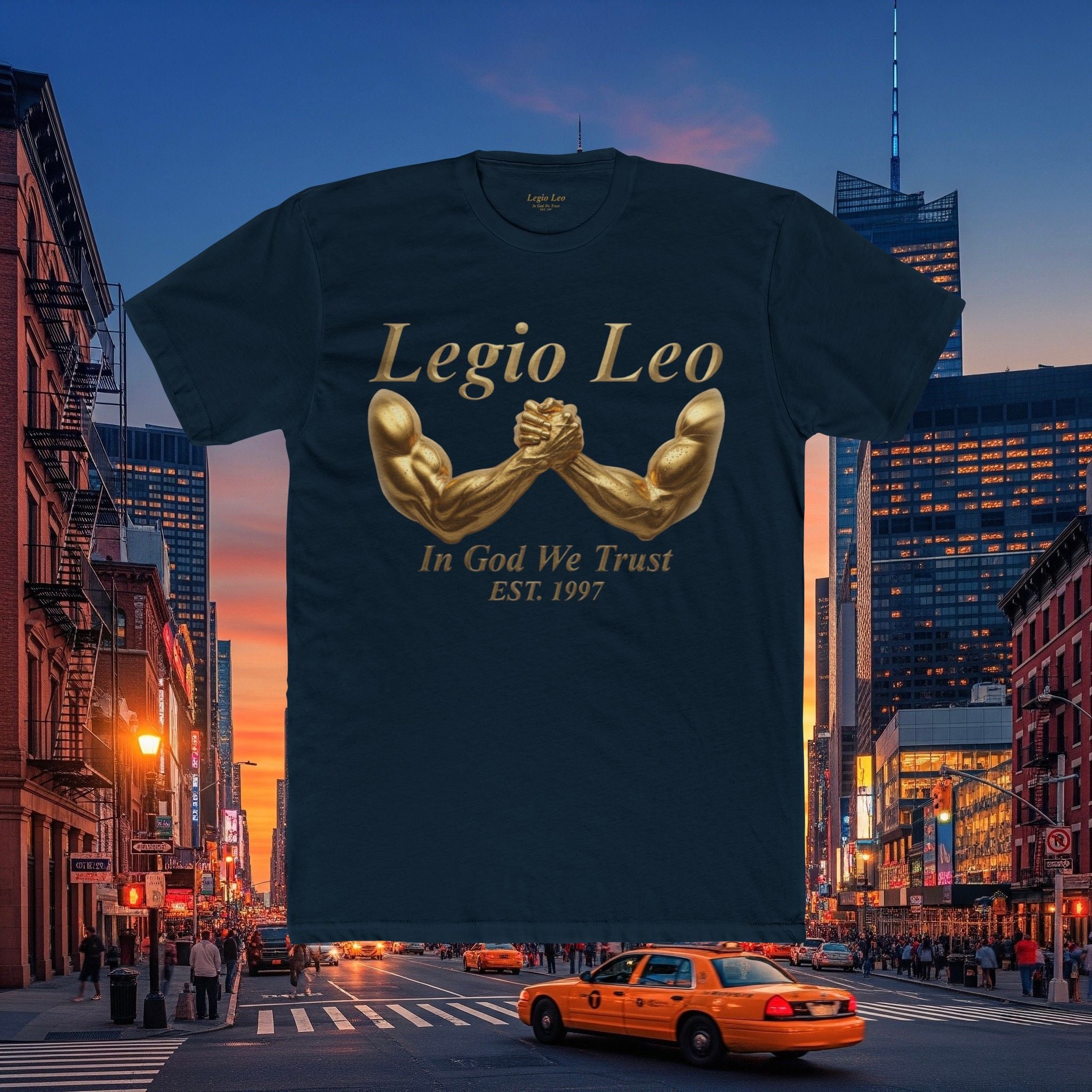 T‑Shirt — 'Legio Leo and In God We Trust Show of Strength Tee