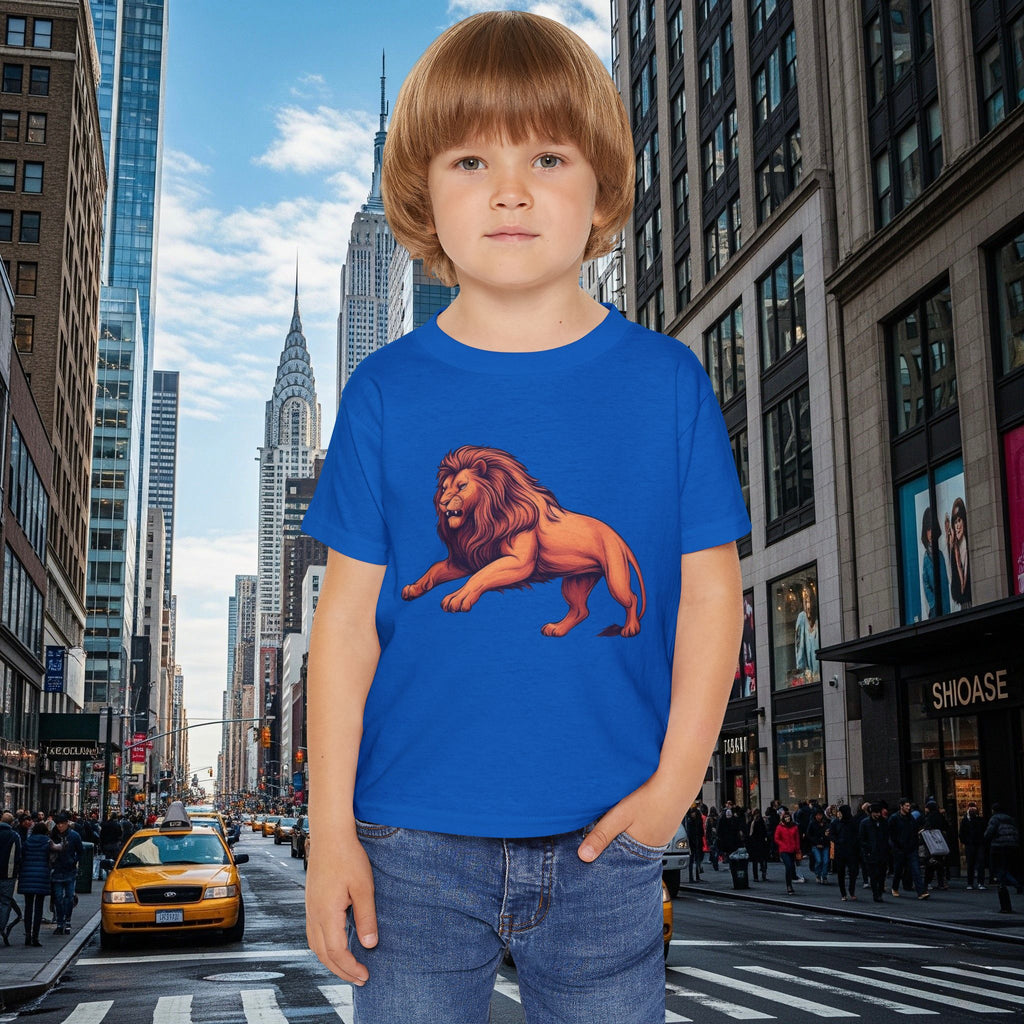 Toddler T‑Shirt — Legio Leo for Kids(Grown Lion)