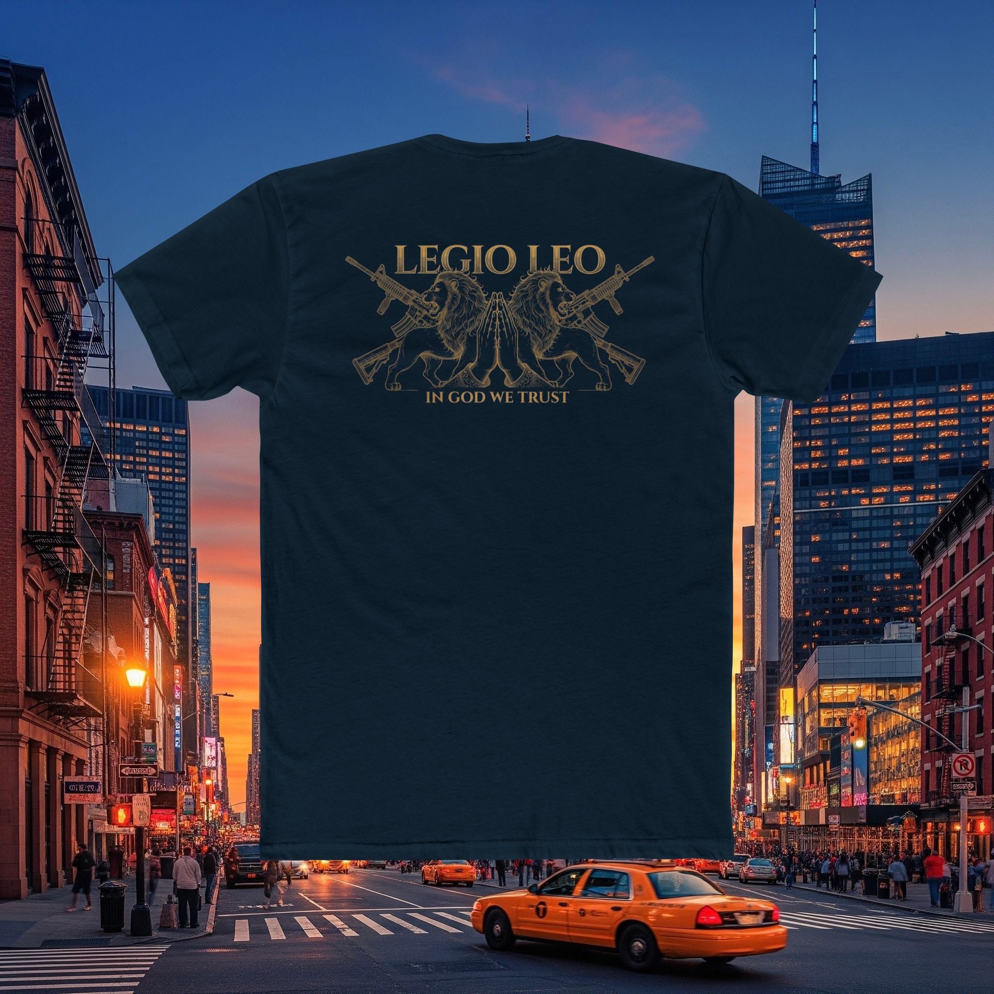 Legio Leo Warrior Cotton Crew Tee