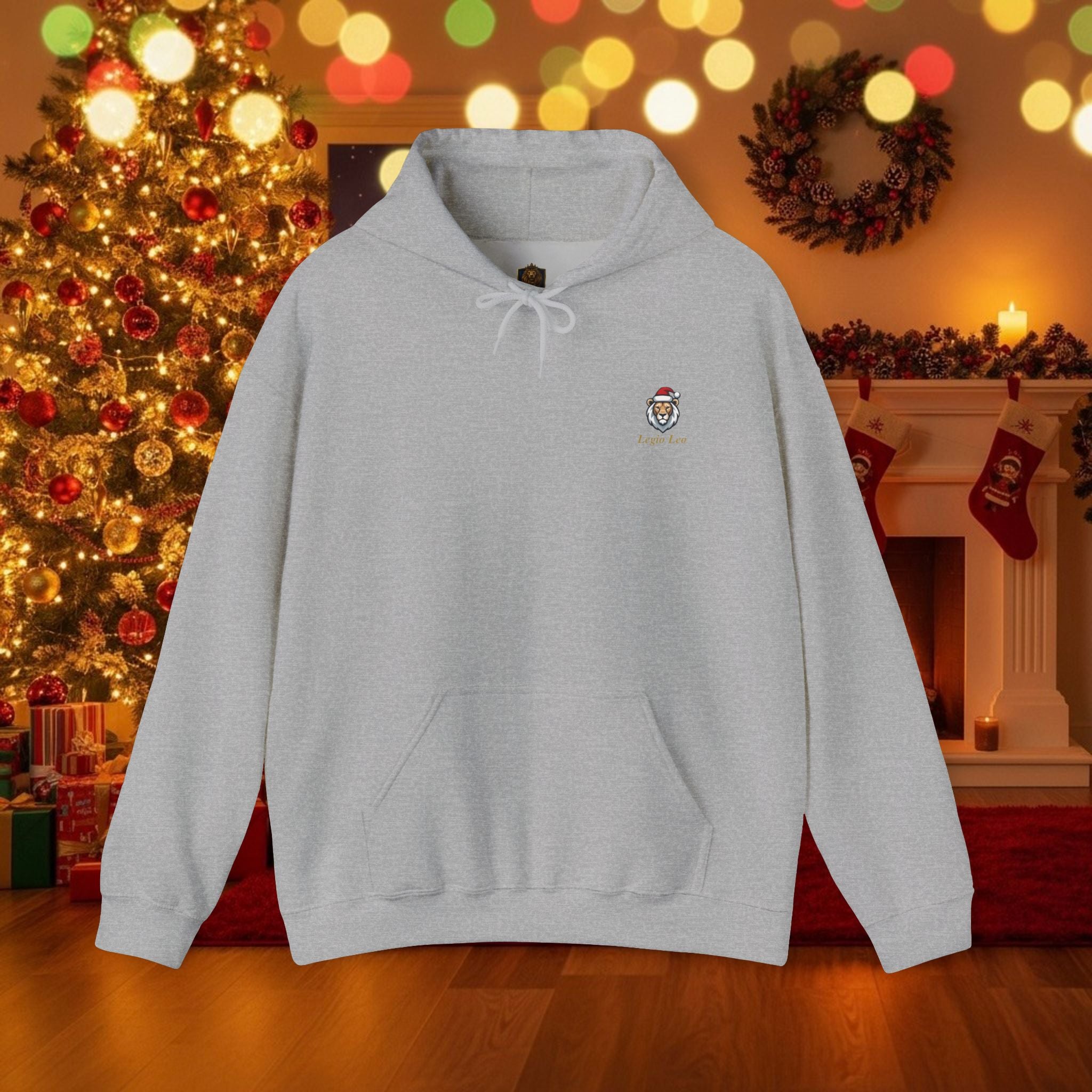 Christmas Legio Leo by DZ Royal Cozy Unisex Hooded Sweatshirt