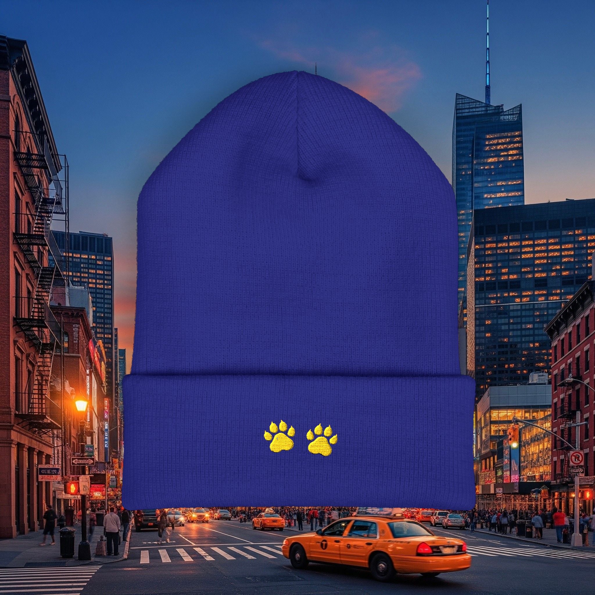 Legio Leo by DZ Royal Cuffed Beanie (Cub Paws)