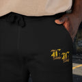 Legio Leo Embroidered Streetwear Fleece Sweatpants