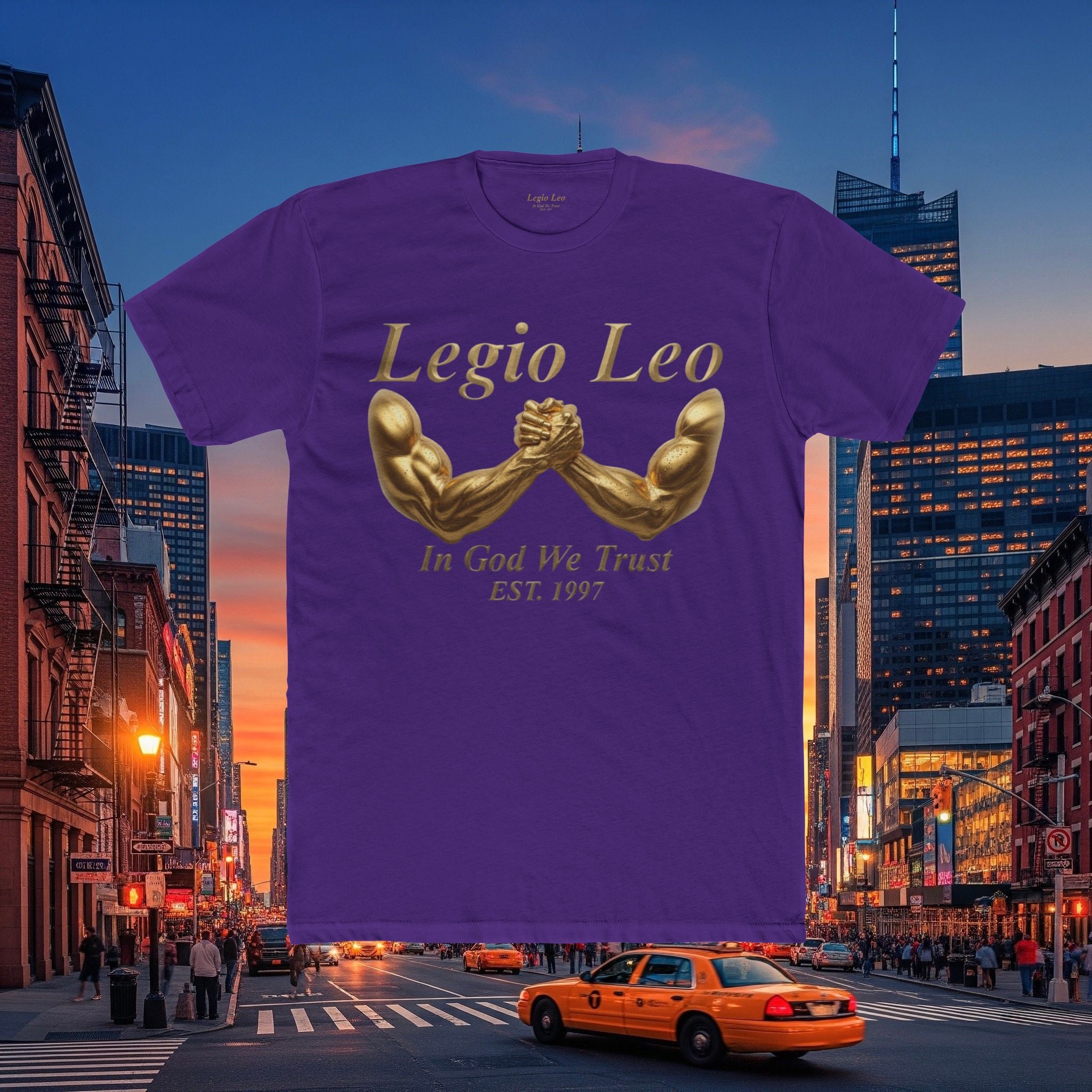 T‑Shirt — 'Legio Leo and In God We Trust Show of Strength Tee