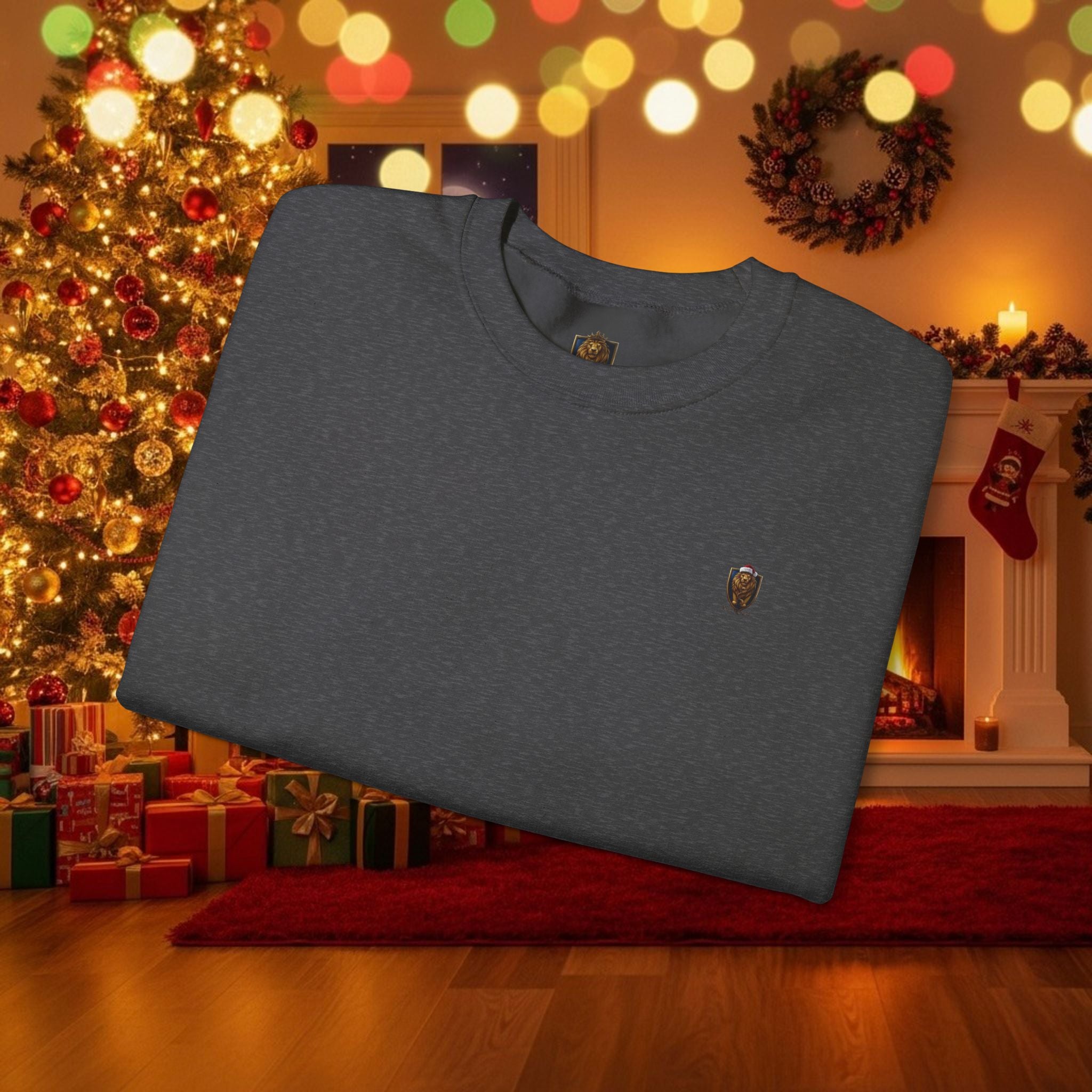 Christmas Holiday DZ Royal Cozy Unisex Crewneck Sweatshirt for