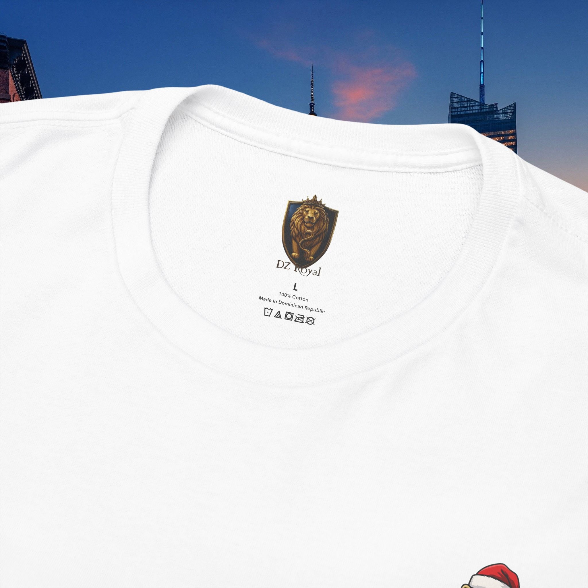 Christmas Holiday Legio Leo by DZ Royal Casual Cotton Tee