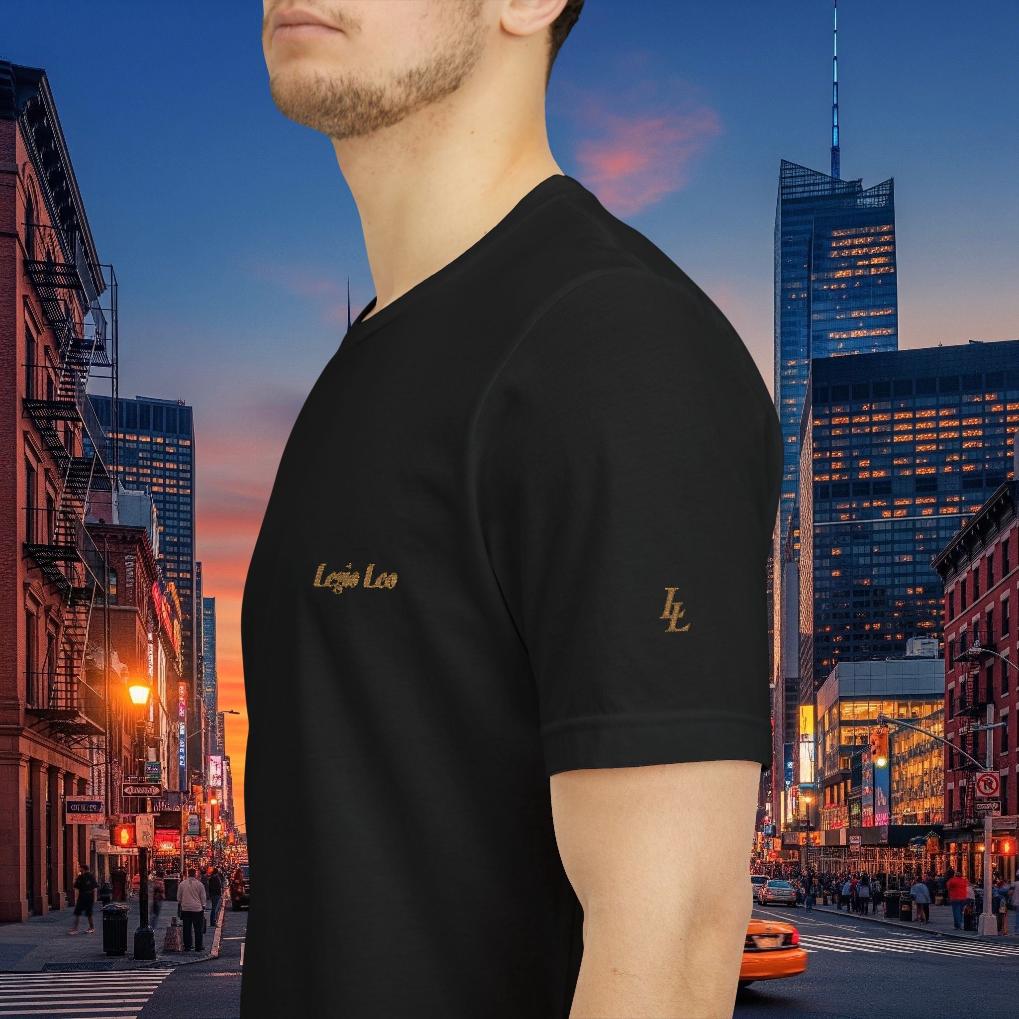 Legio Leo by DZ Royal Tee — Legio Leo Embroidered Short Sleeve T-Shirt