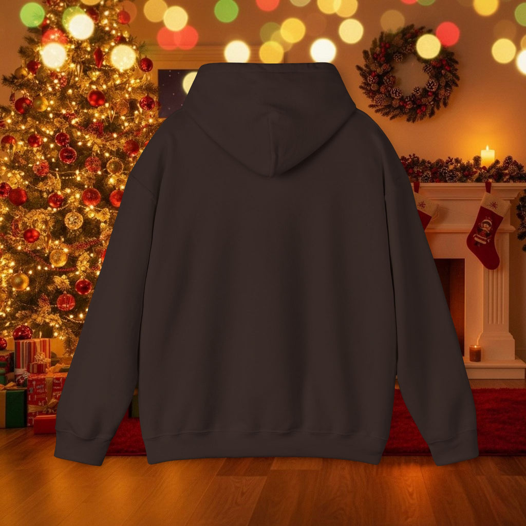 Christmas Holiday DZ Royal Cozy Unisex Hooded Sweatshirt