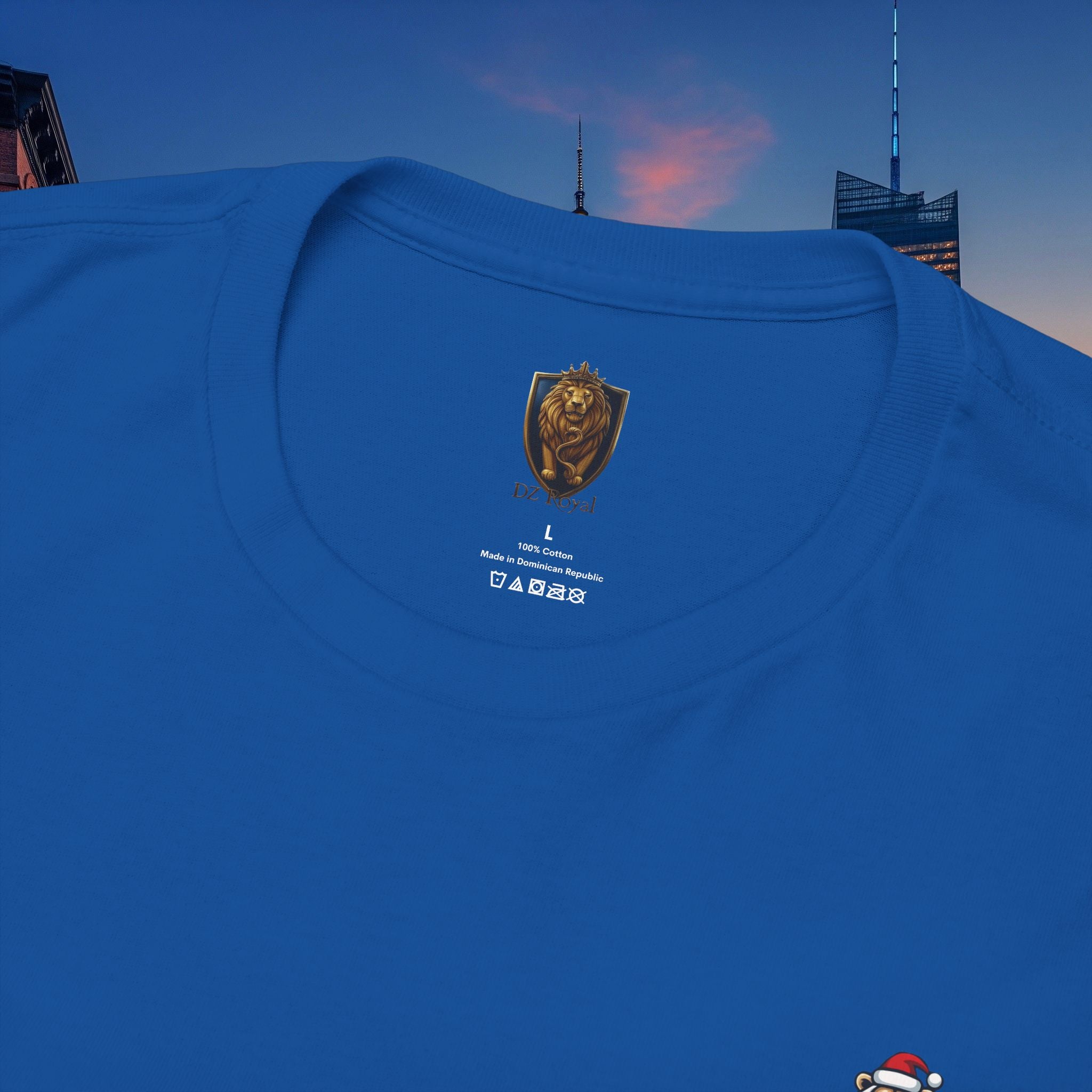 Christmas Holiday Legio Leo by DZ Royal Casual Cotton Tee