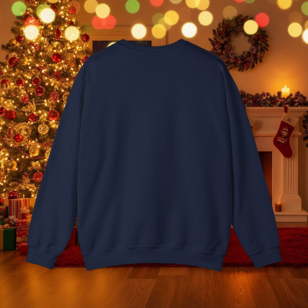 Christmas Holiday Legio Leo by DZ Royal Cozy Unisex Crewneck Sweatshirt for