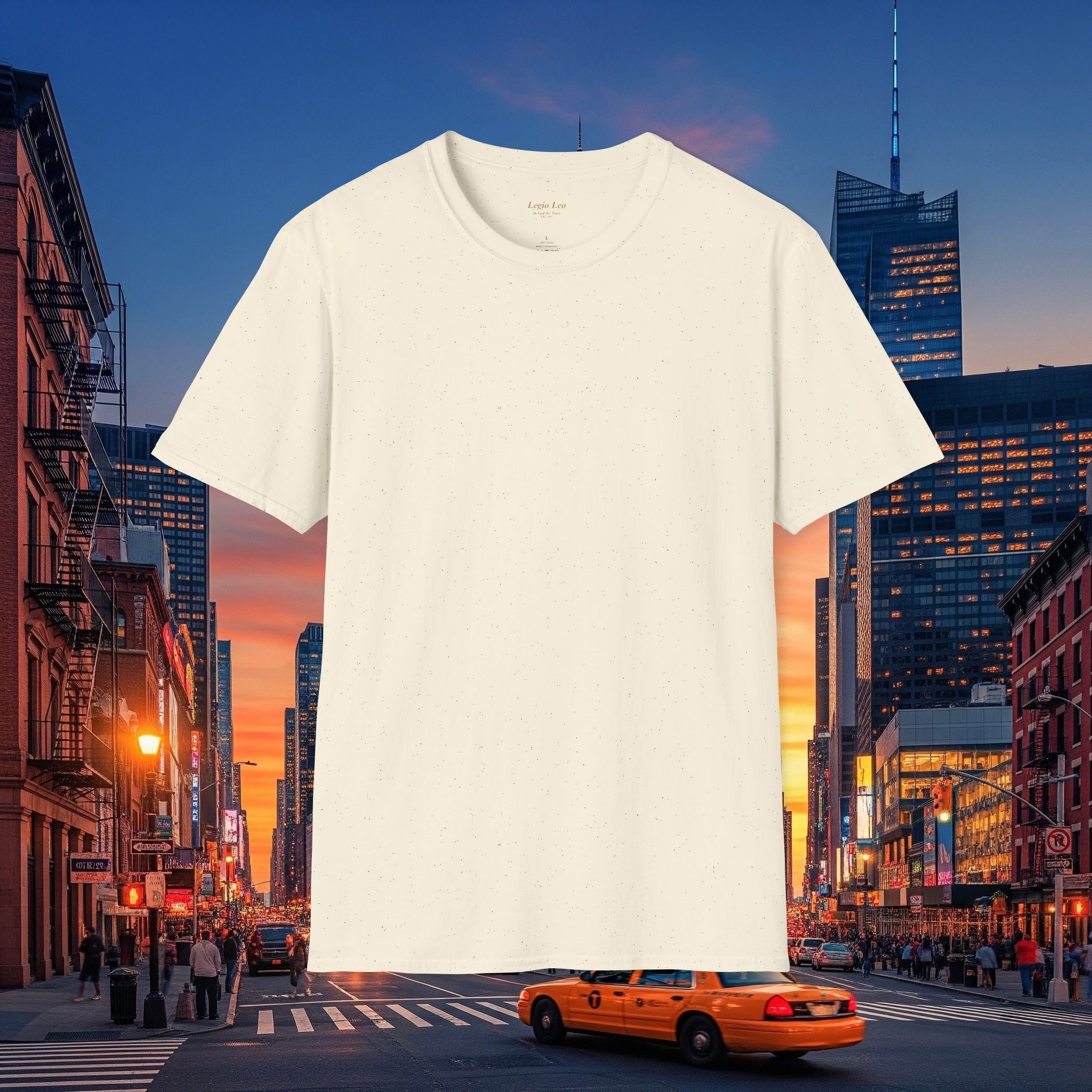 Plain T‑Shirt — Classic Basic Crewneck Tee