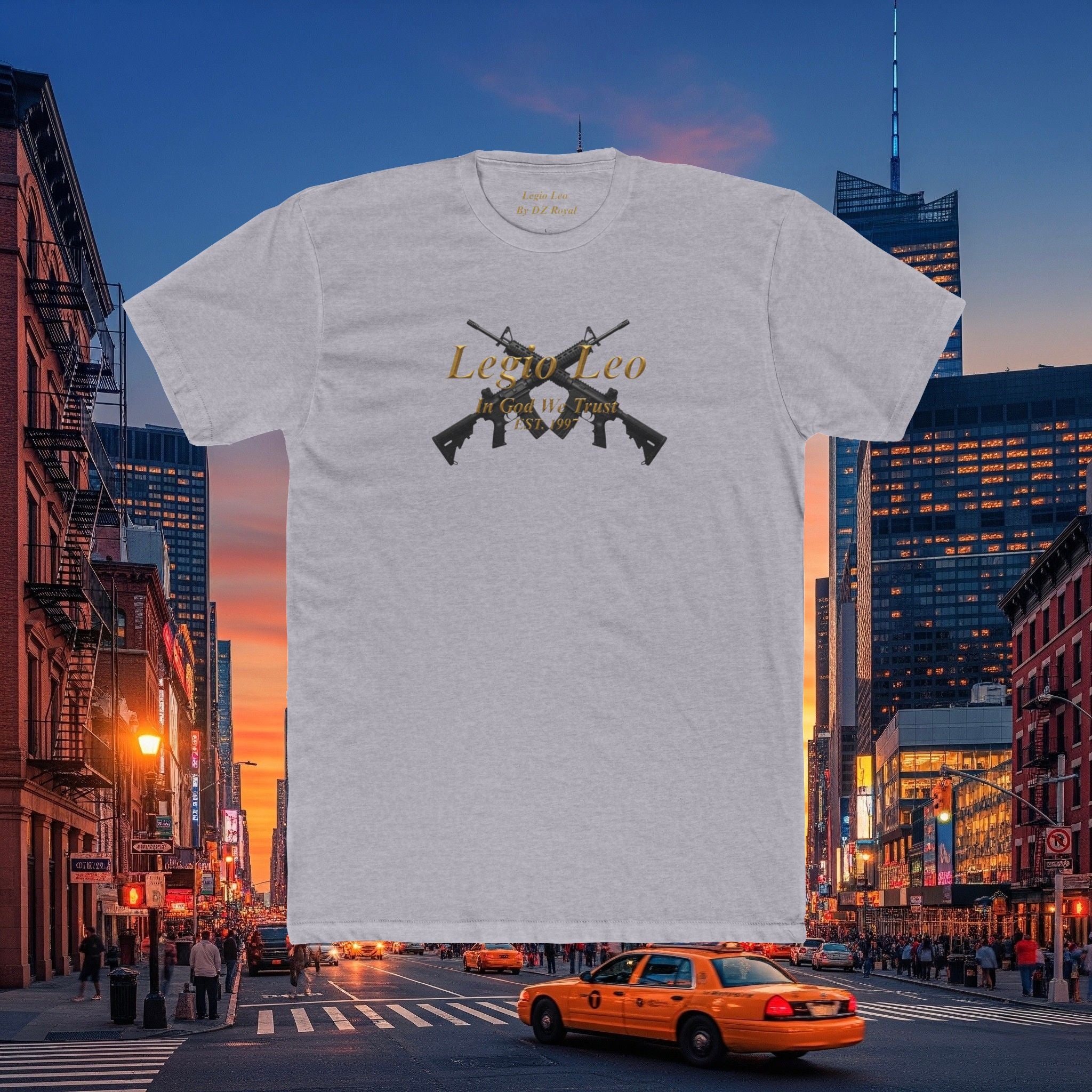 Legio Leo Warrior Cotton Crew Tee