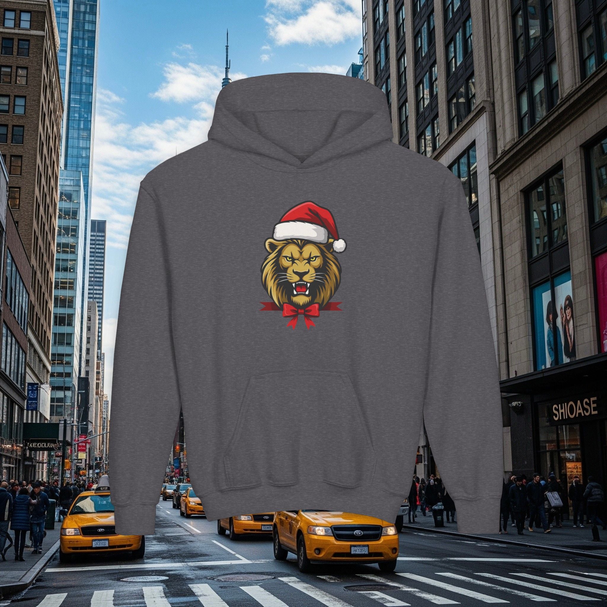 Christmas Legio Leo’s Youth Hoodie (Grown Lion)