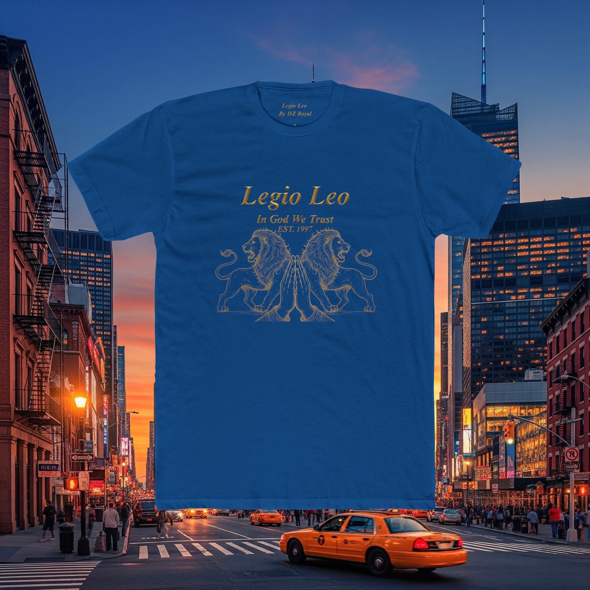 Legio Leo Cotton Crew Tee | Guardian Design