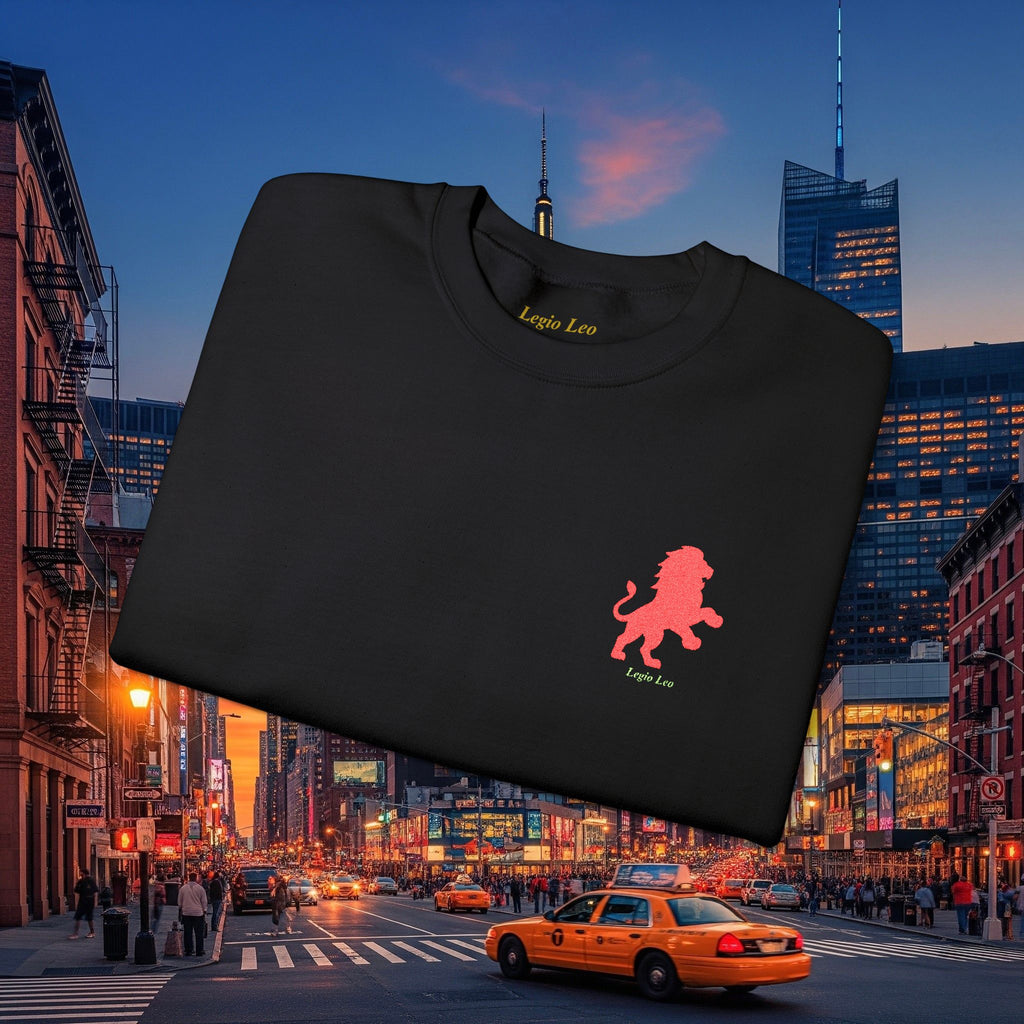 Legio Leo by DZ Royal Crewneck Sweatshirt | Mighty Lion Embroidered