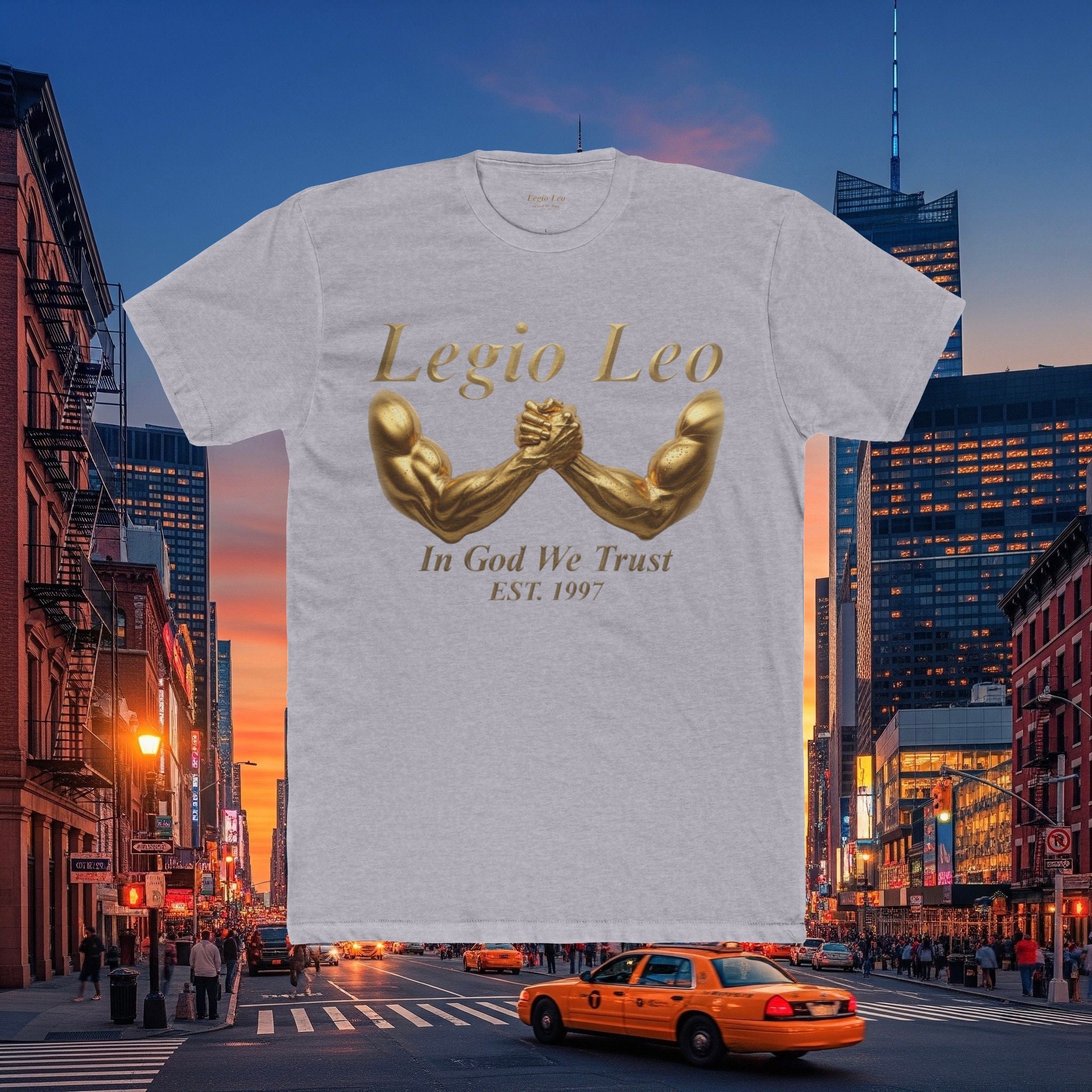 T‑Shirt — 'Legio Leo and In God We Trust Show of Strength Tee