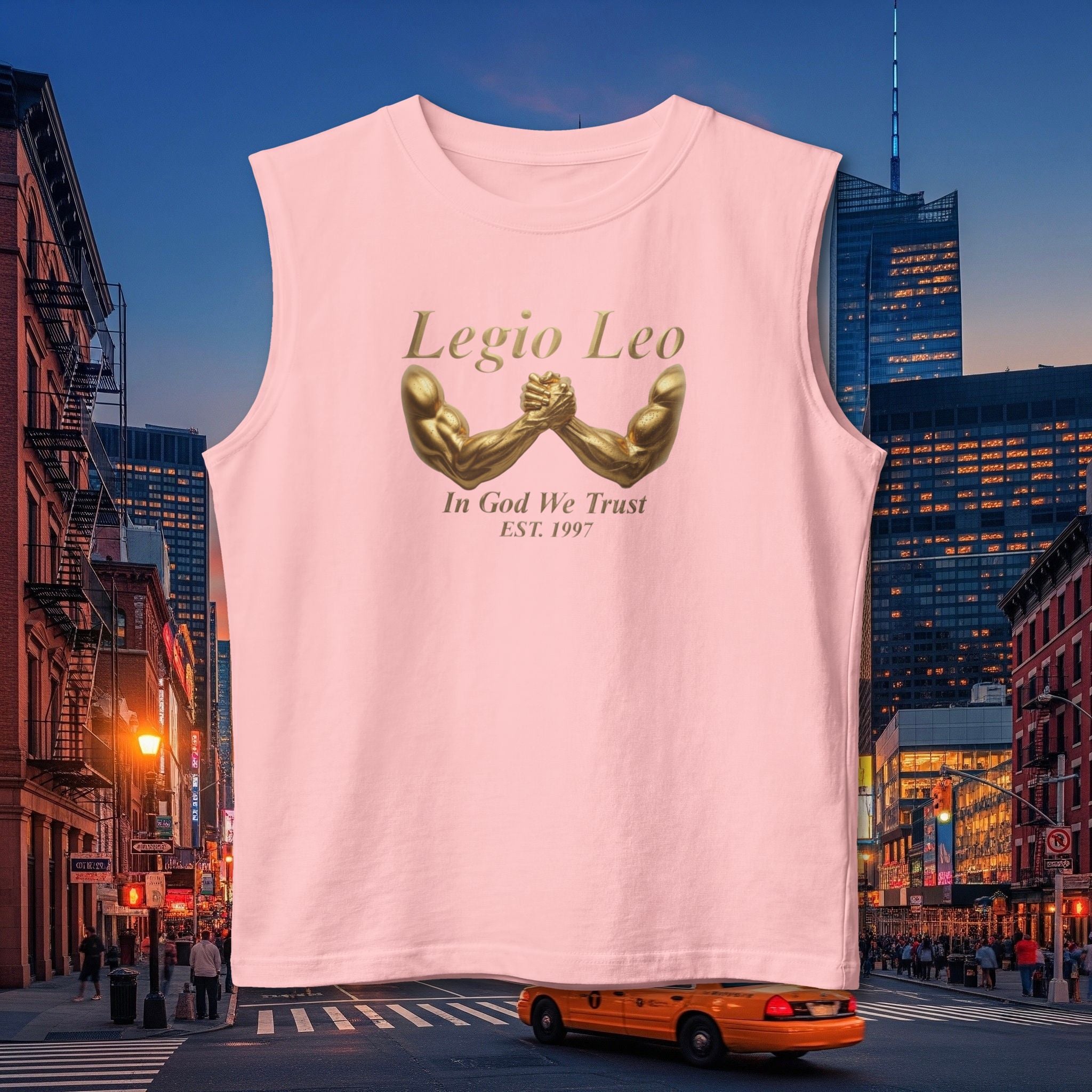 Legio Leo | Unisex Jersey Muscle Tank ‘Show Of Strength’