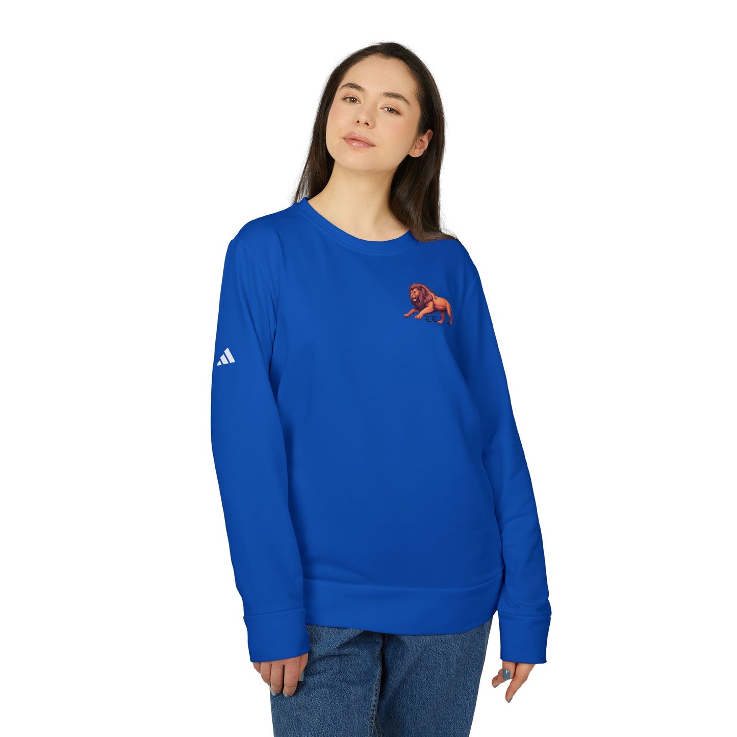 Adidas/Legio Leo by DZ Royal Unisex Fleece Crewneck Sweatshirt