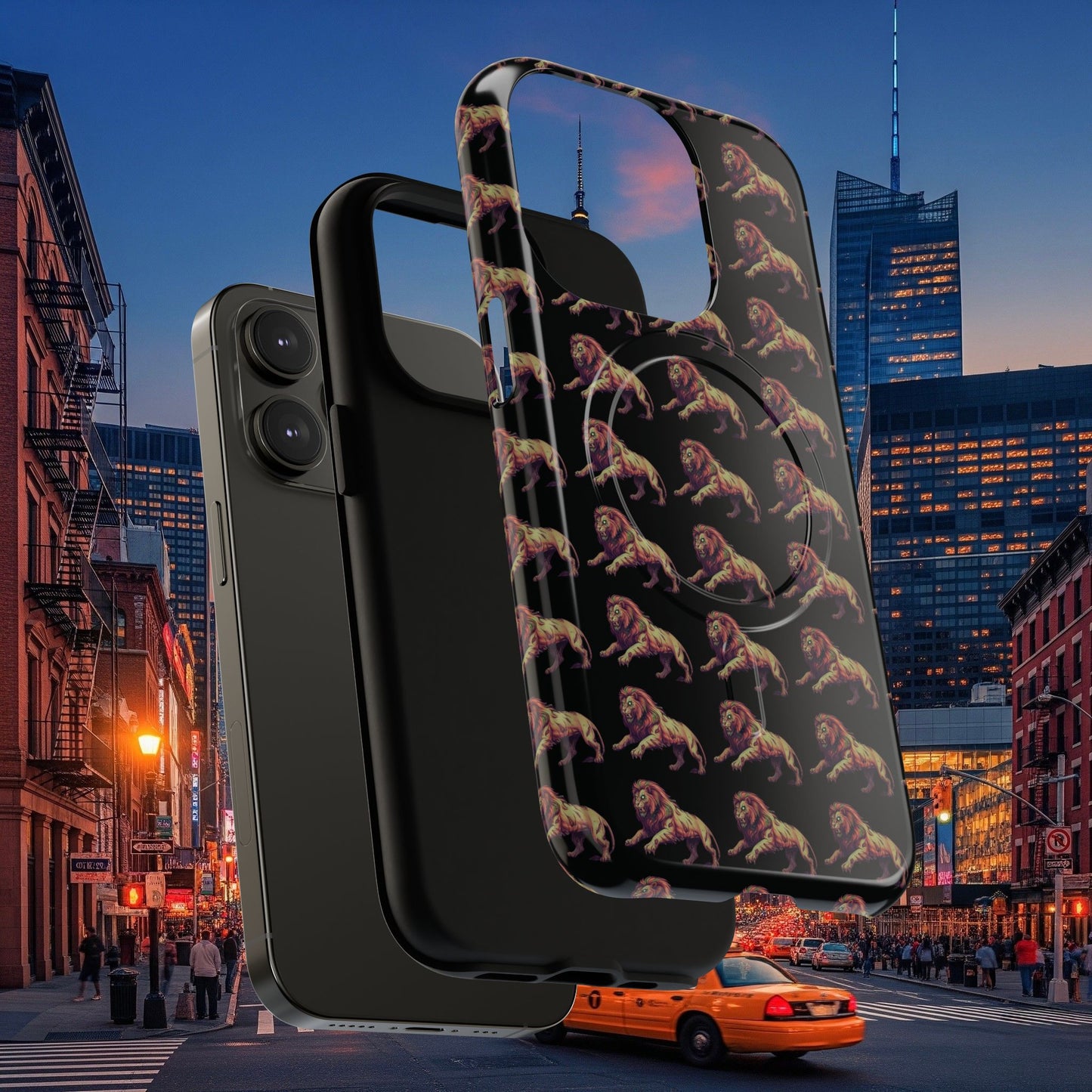 Stylish Tough Magnetic Phone Cases, Undead Legio Leo Pattern