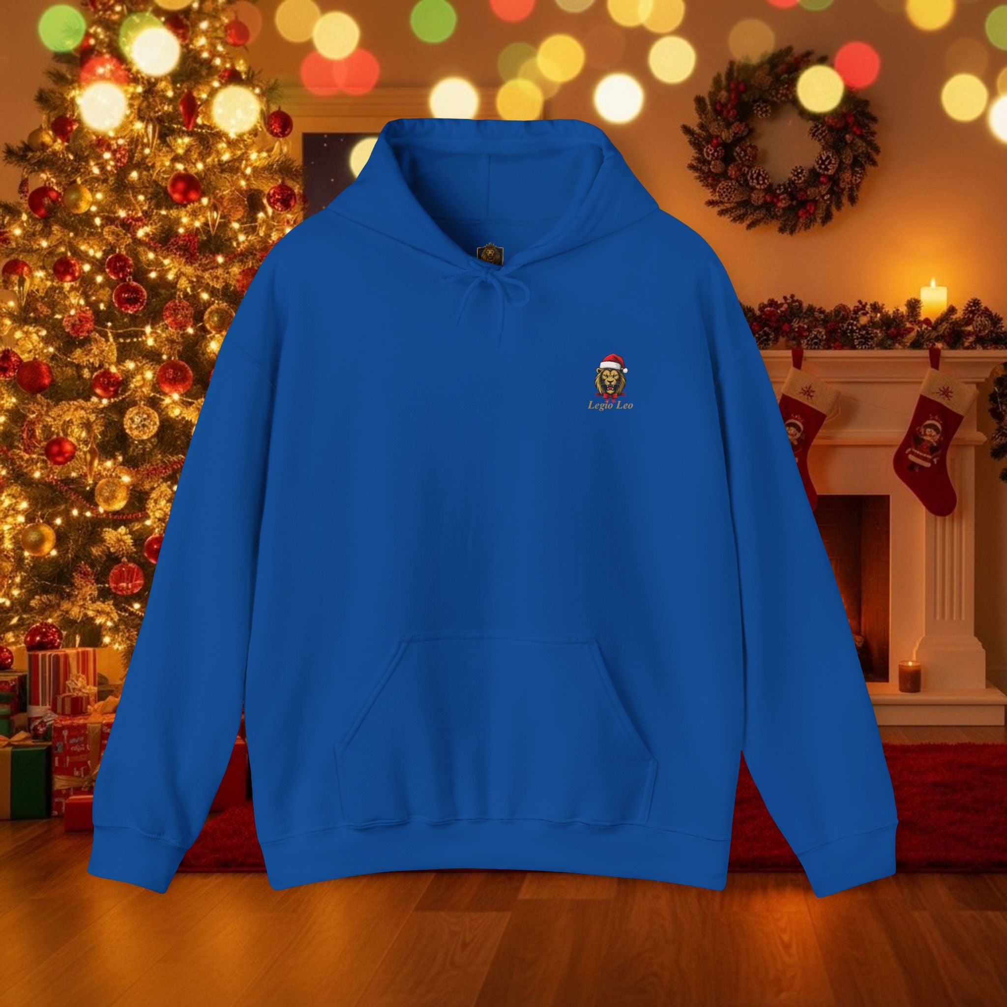 Christmas Legio Leo by DZ Royal Cozy Unisex Hooded Sweatshirt