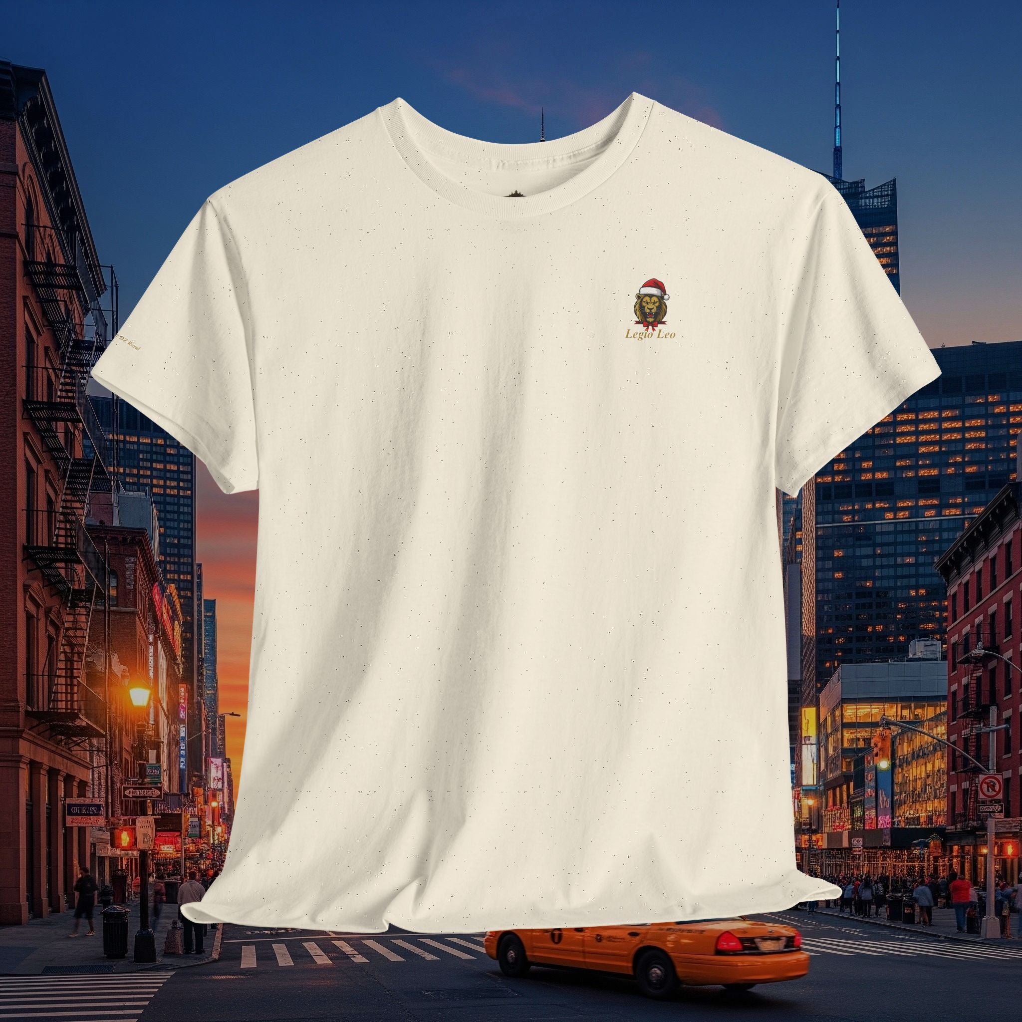 Christmas Holiday Legio Leo by DZ Royal Casual Cotton Tee
