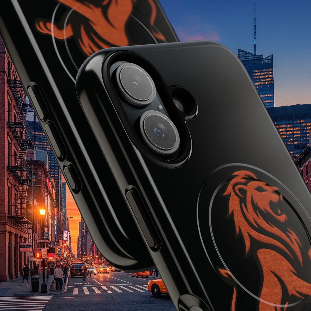Tough Magnetic Phone Cases - Embrace Strength and Style, Legio Leo by DZ Royal Design, Durable Protection