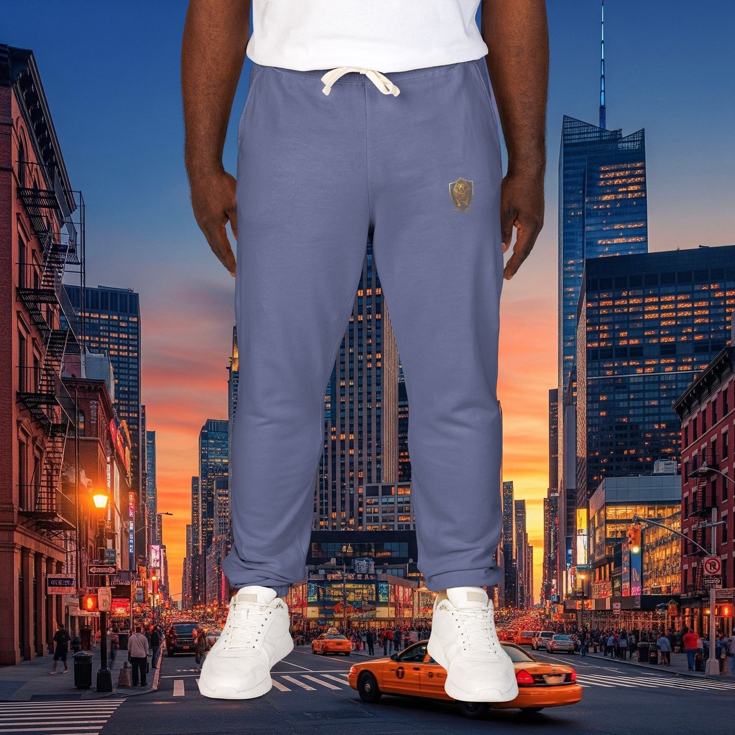 DZ Royal Cozy Garment-Dyed Fleece Sweatpants